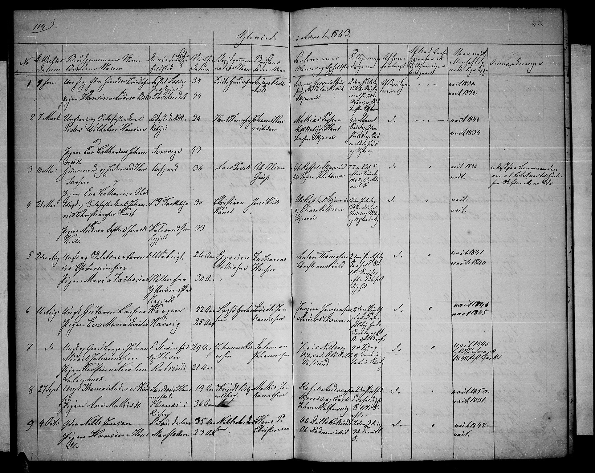 Skjervøy sokneprestkontor, SATØ/S-1300/H/Ha/Hab/L0004klokker: Klokkerbok nr. 4, 1862-1870, s. 114