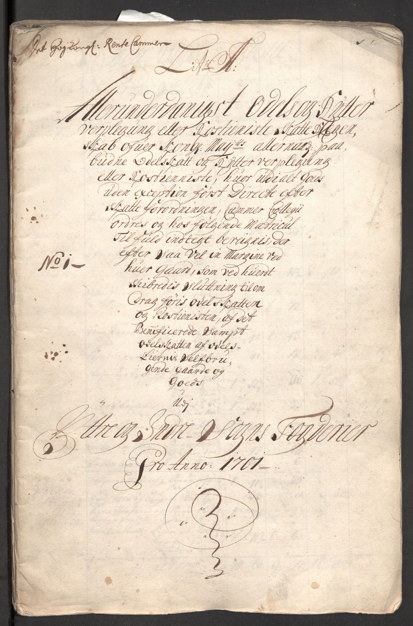 Rentekammeret inntil 1814, Reviderte regnskaper, Fogderegnskap, RA/EA-4092/R52/L3311: Fogderegnskap Sogn, 1700-1701, s. 304