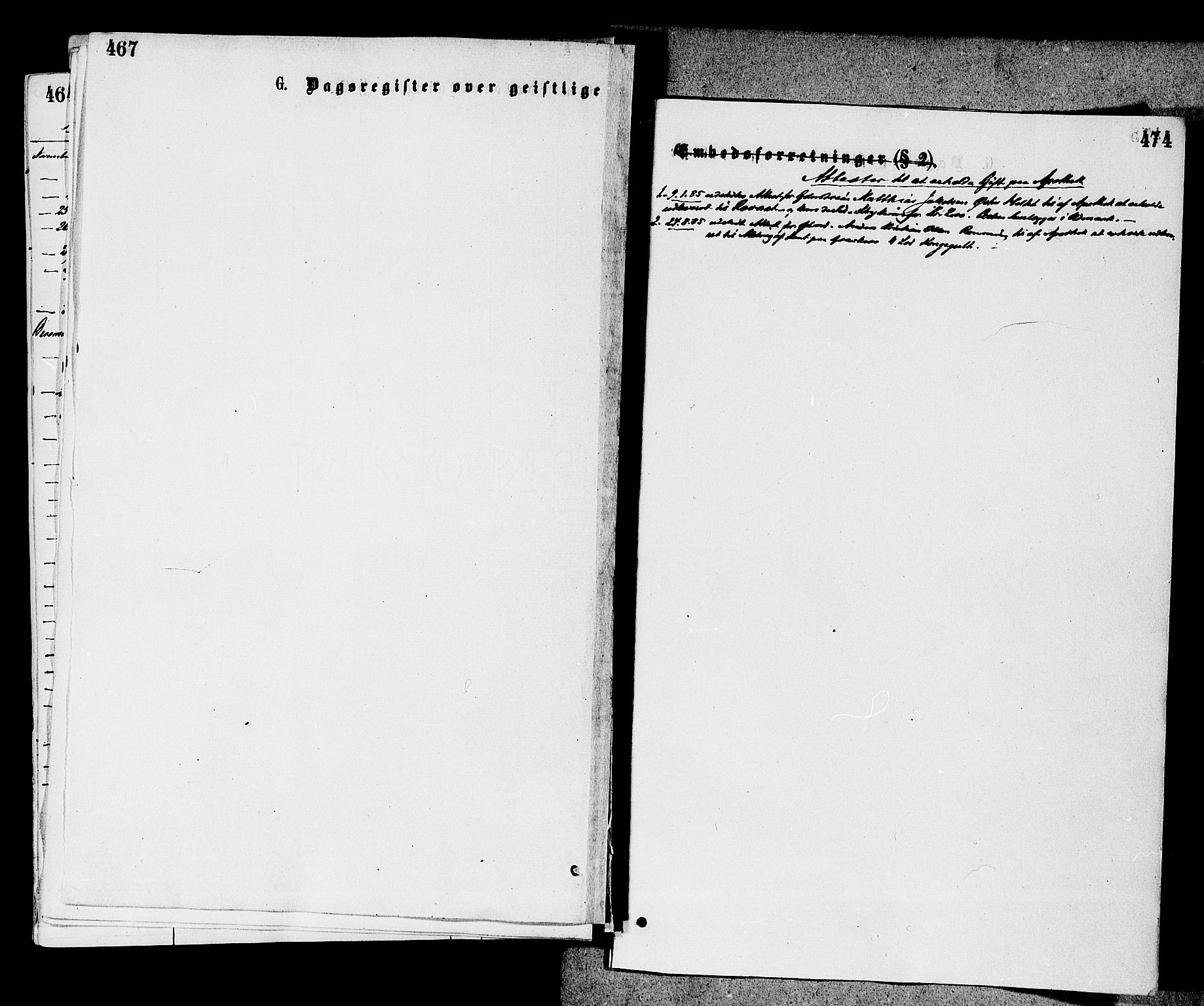 Stokke kirkebøker, AV/SAKO-A-320/F/Fa/L0009: Ministerialbok nr. I 9, 1872-1883, s. 474