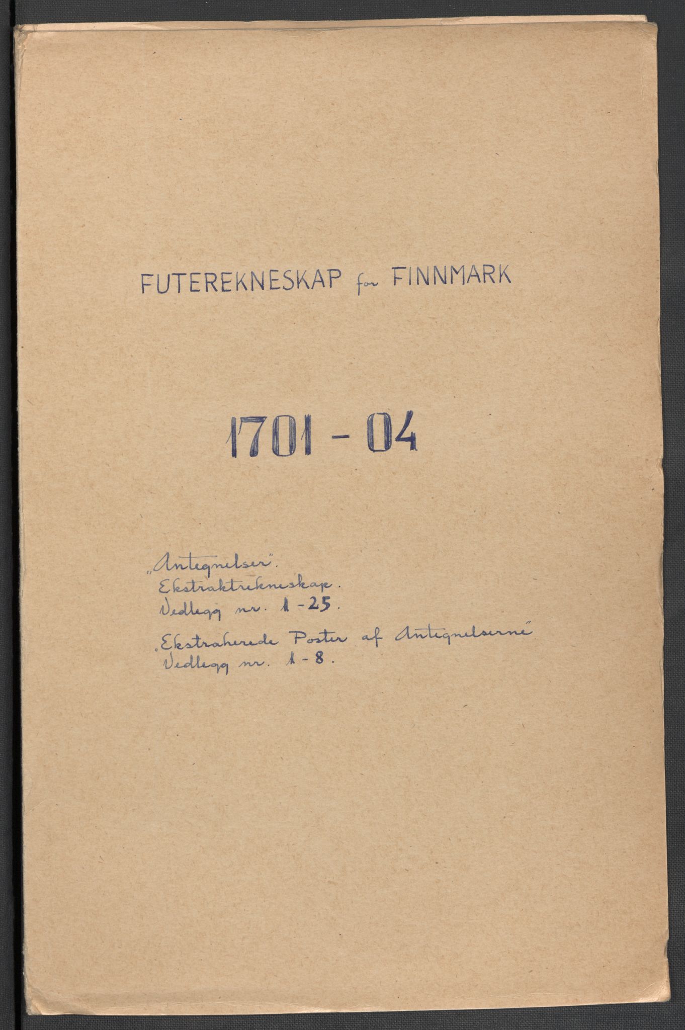 Rentekammeret inntil 1814, Reviderte regnskaper, Fogderegnskap, RA/EA-4092/R69/L4852: Fogderegnskap Finnmark/Vardøhus, 1701-1704, s. 490