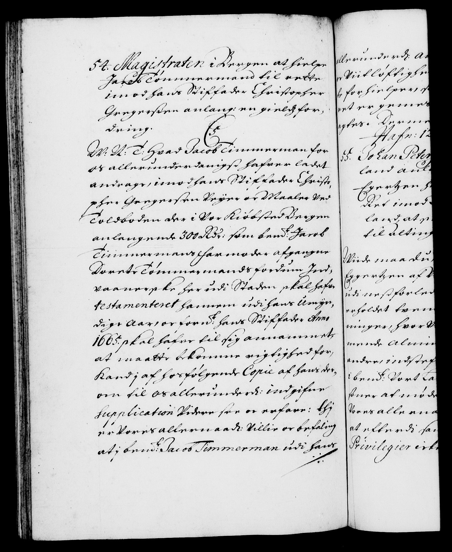 Danske Kanselli 1572-1799, AV/RA-EA-3023/F/Fc/Fca/Fcab/L0012: Norske tegnelser (mikrofilm), 1670-1683, s. 395b