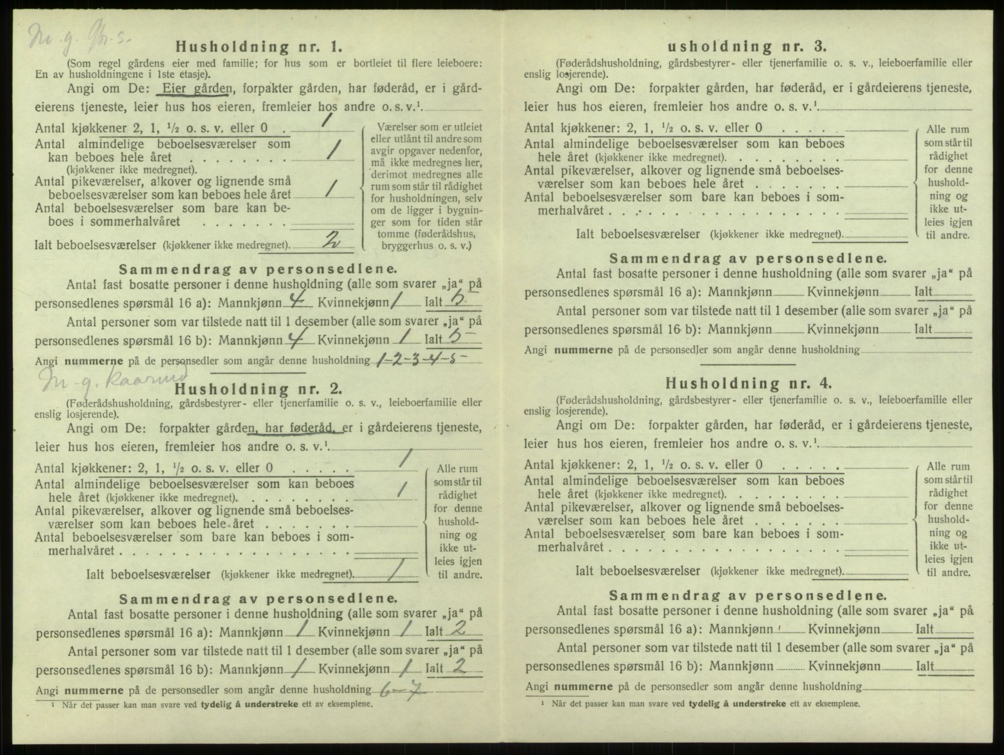 SAB, Folketelling 1920 for 1257 Alversund herred, 1920, s. 432
