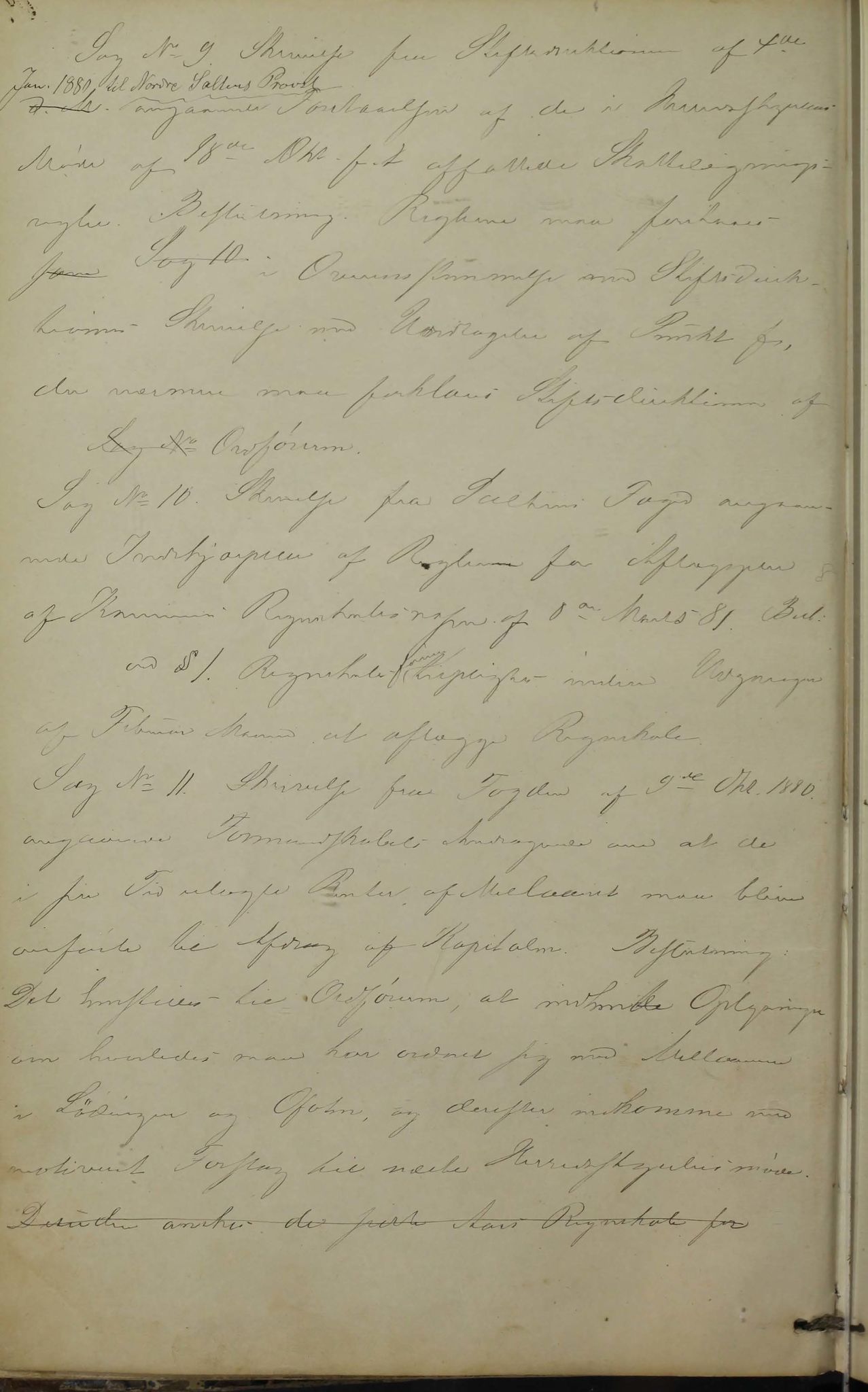 Tysfjord kommune. Formannskapet, AIN/K-18500.150/100/L0001: Forhandlingsprotokoll for Tysfjordens formandskab, 1869-1895