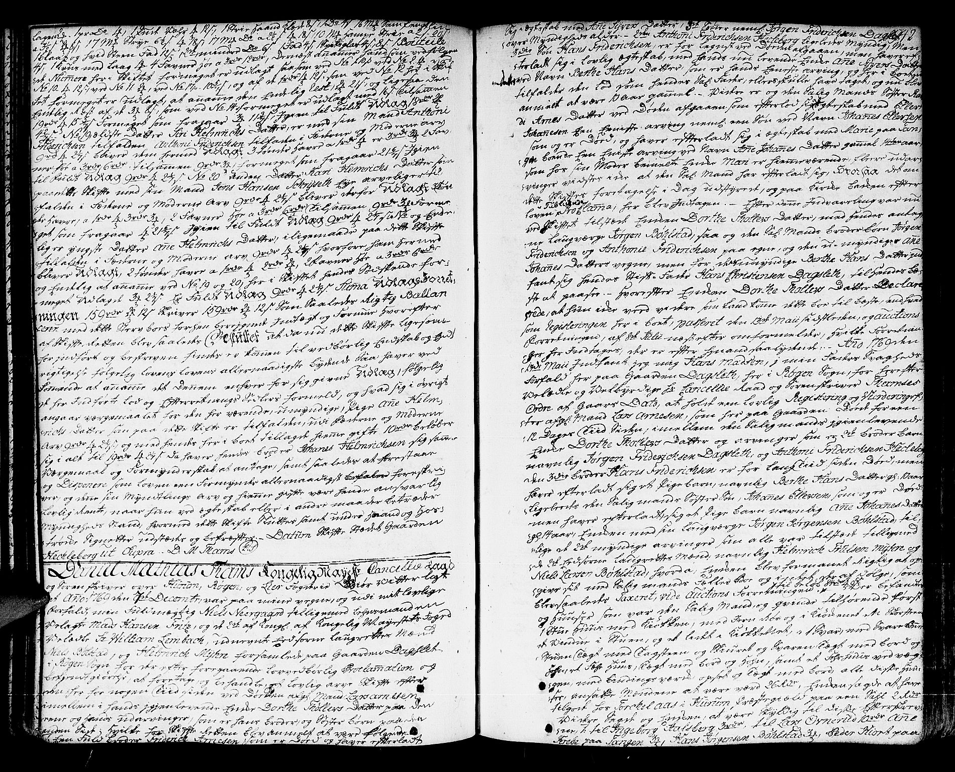 Lier, Røyken og Hurum sorenskriveri, AV/SAKO-A-89/H/Hc/L0005: Skifteprotokoll, 1760-1774, s. 541b-542a