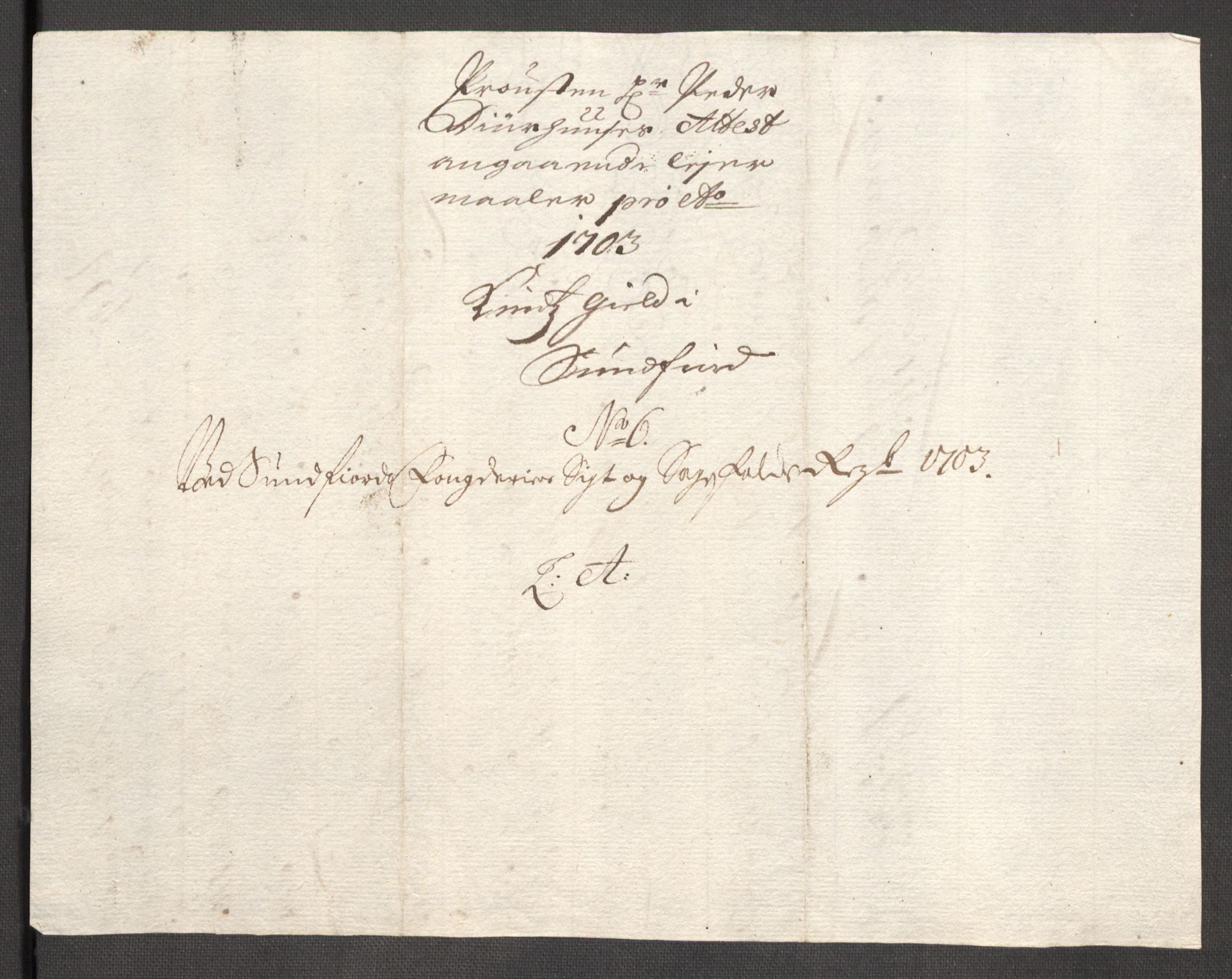 Rentekammeret inntil 1814, Reviderte regnskaper, Fogderegnskap, AV/RA-EA-4092/R53/L3427: Fogderegnskap Sunn- og Nordfjord, 1703, s. 145