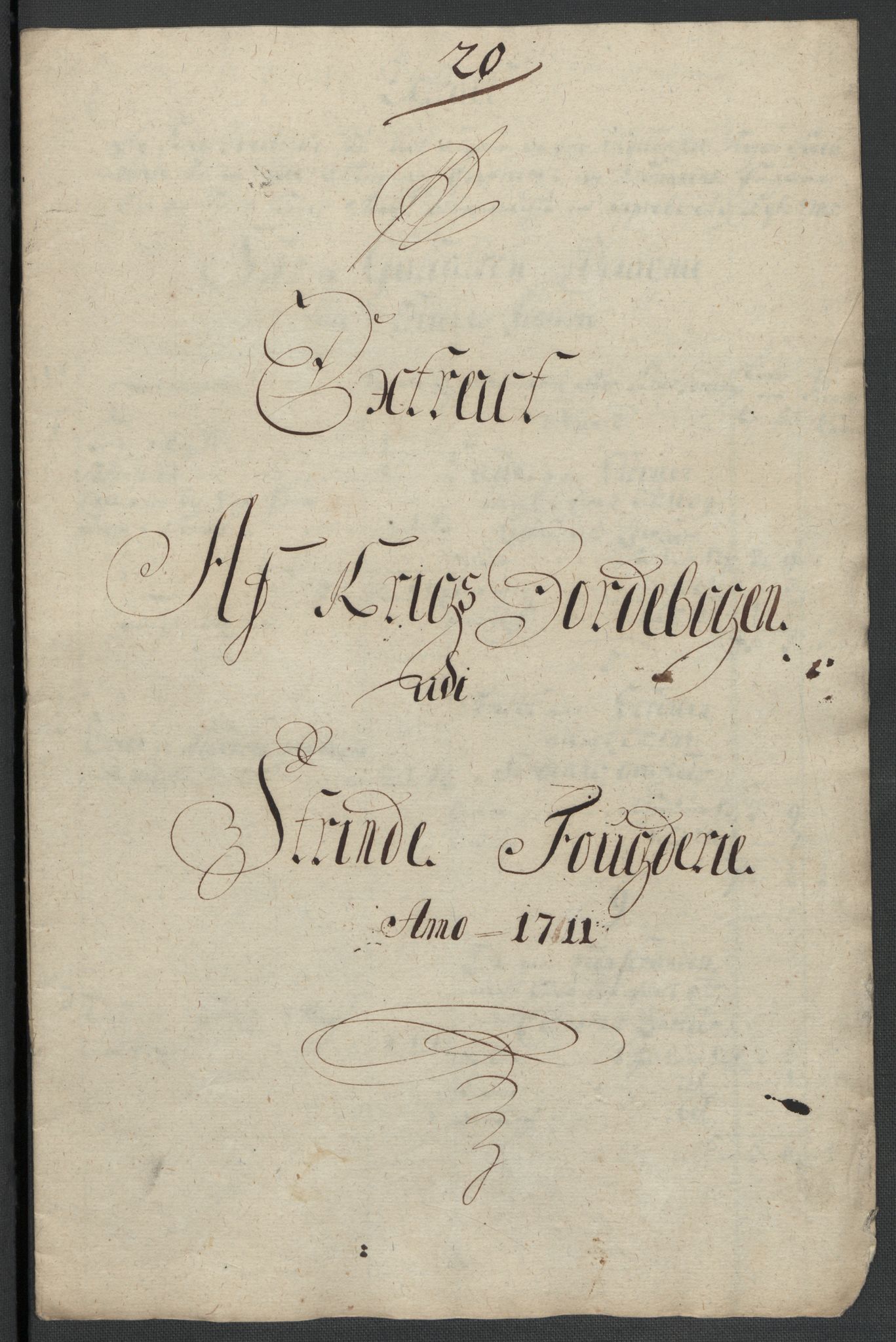 Rentekammeret inntil 1814, Reviderte regnskaper, Fogderegnskap, RA/EA-4092/R61/L4112: Fogderegnskap Strinda og Selbu, 1711, s. 161