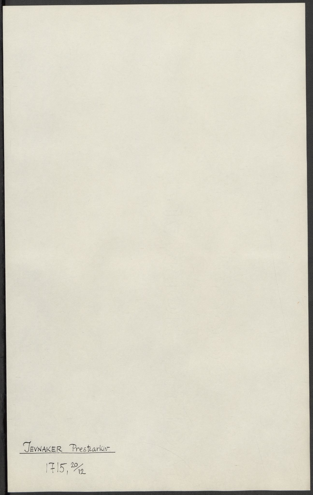 Riksarkivets diplomsamling, RA/EA-5965/F15/L0014: Prestearkiv - Oppland, 1696-1879, s. 28