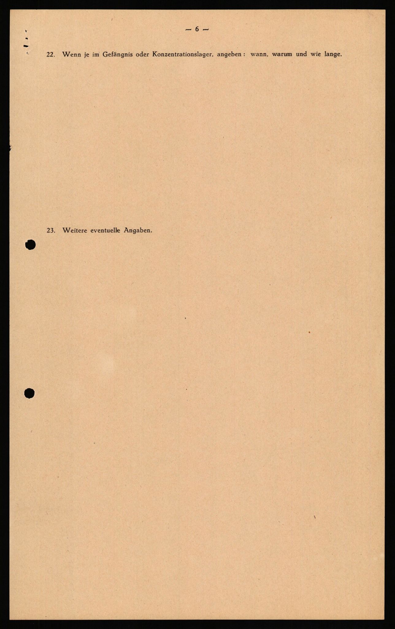 Forsvaret, Forsvarets overkommando II, AV/RA-RAFA-3915/D/Db/L0033: CI Questionaires. Tyske okkupasjonsstyrker i Norge. Tyskere., 1945-1946, s. 93