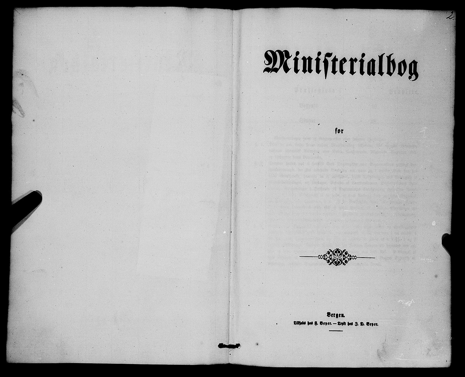 Nykirken Sokneprestembete, SAB/A-77101/H/Haa/L0024: Ministerialbok nr. C 3, 1864-1870