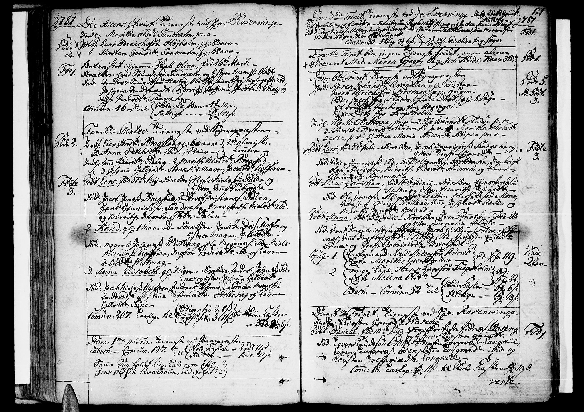 Ministerialprotokoller, klokkerbøker og fødselsregistre - Nordland, AV/SAT-A-1459/830/L0440: Ministerialbok nr. 830A07 /2, 1776-1800, s. 124