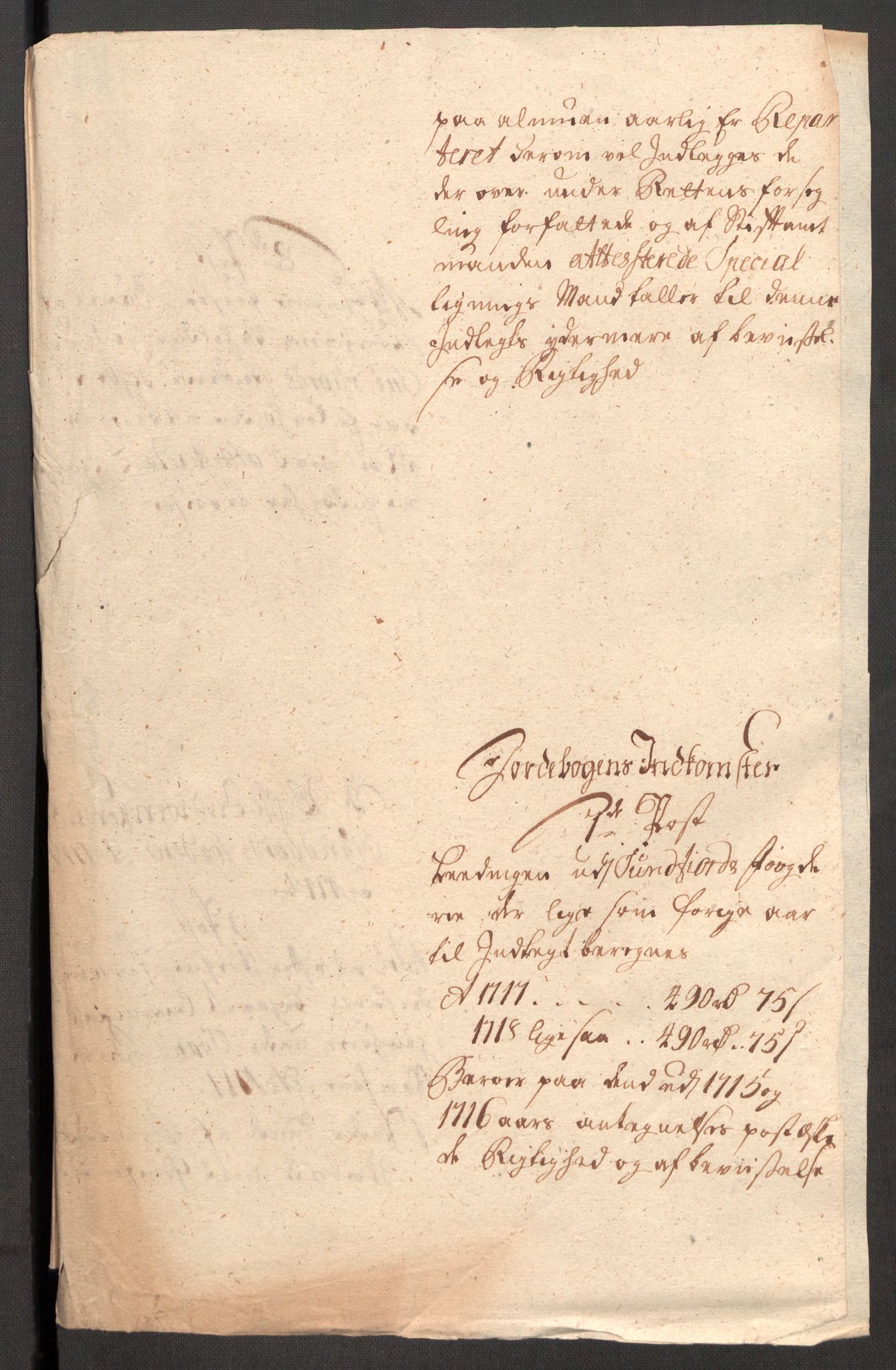 Rentekammeret inntil 1814, Reviderte regnskaper, Fogderegnskap, AV/RA-EA-4092/R63/L4319: Fogderegnskap Inderøy, 1711, s. 595