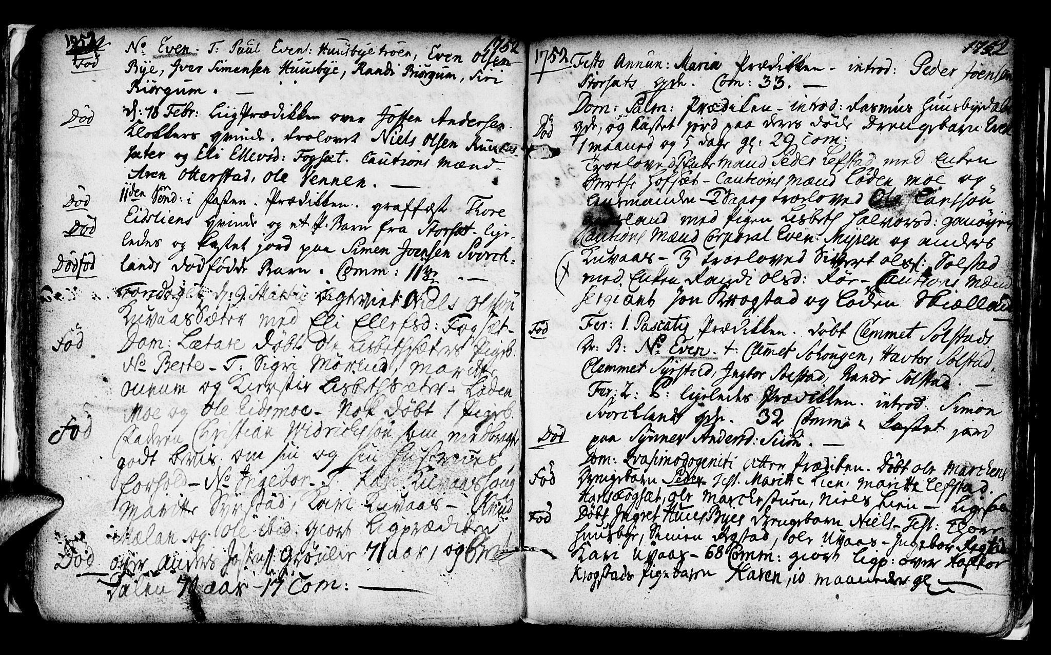 Ministerialprotokoller, klokkerbøker og fødselsregistre - Sør-Trøndelag, AV/SAT-A-1456/667/L0793: Ministerialbok nr. 667A01, 1742-1790