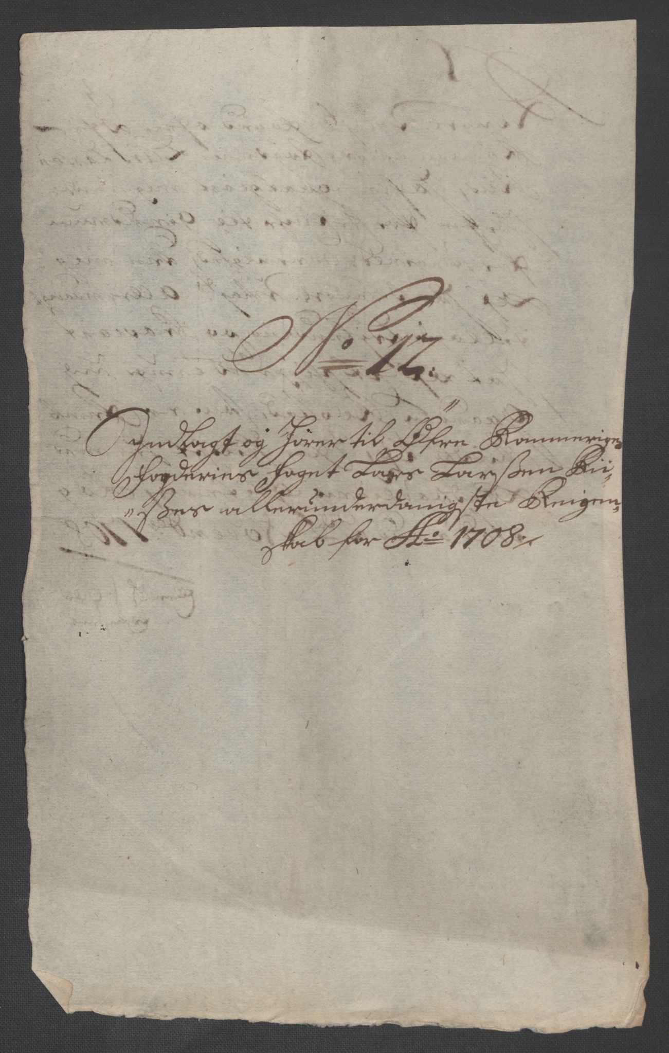 Rentekammeret inntil 1814, Reviderte regnskaper, Fogderegnskap, AV/RA-EA-4092/R12/L0719: Fogderegnskap Øvre Romerike, 1708-1709, s. 174