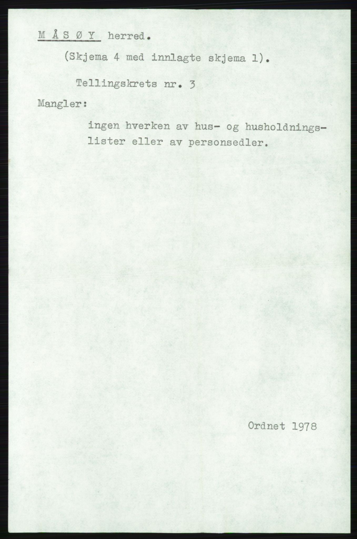 SATØ, Folketelling 1920 for 2018 Måsøy herred, 1920, s. 1569