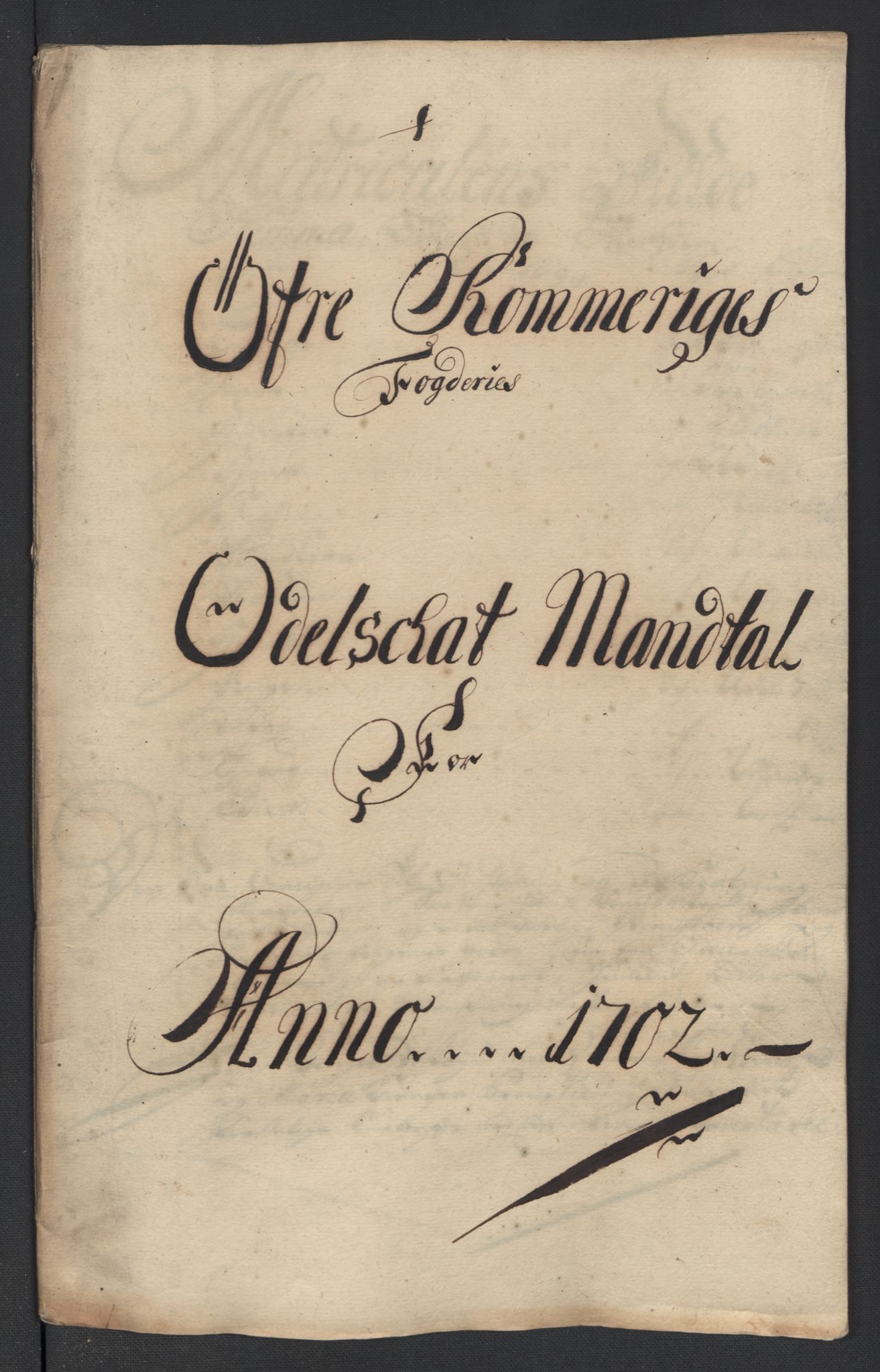 Rentekammeret inntil 1814, Reviderte regnskaper, Fogderegnskap, RA/EA-4092/R12/L0714: Fogderegnskap Øvre Romerike, 1702, s. 207