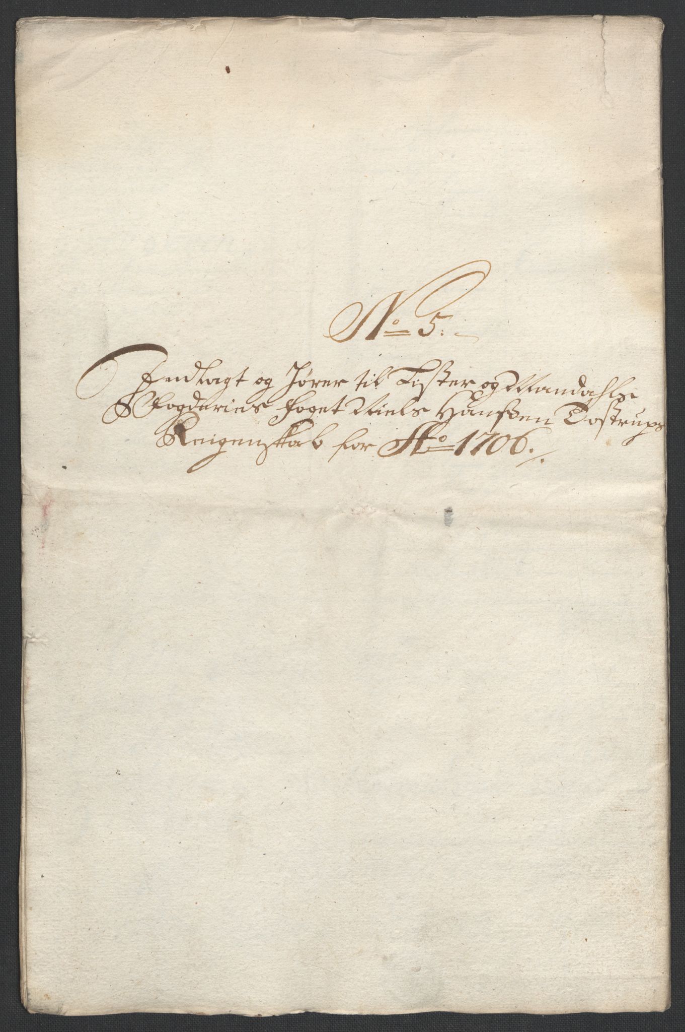 Rentekammeret inntil 1814, Reviderte regnskaper, Fogderegnskap, RA/EA-4092/R43/L2551: Fogderegnskap Lista og Mandal, 1705-1709, s. 285
