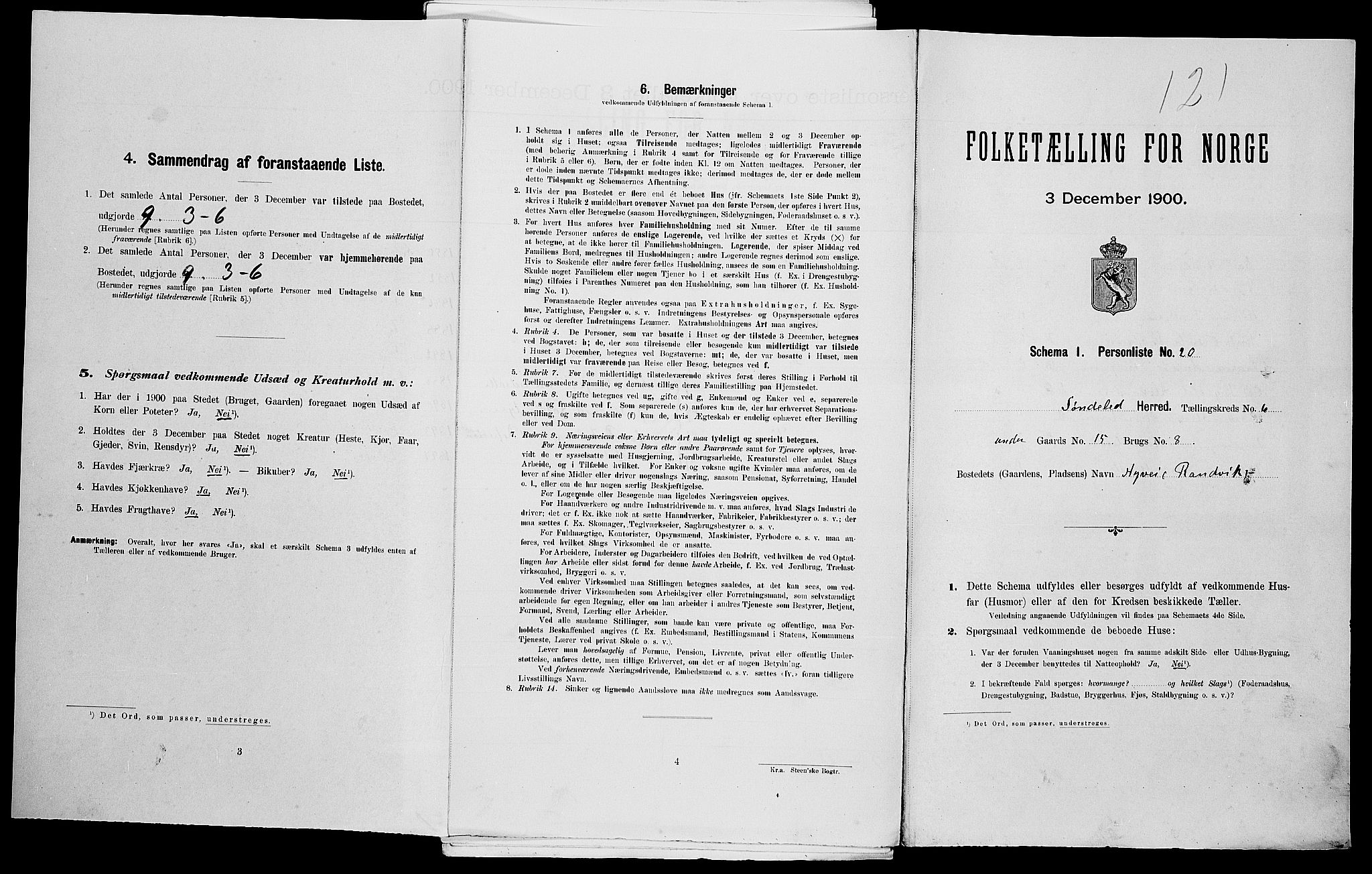 SAK, Folketelling 1900 for 0913 Søndeled herred, 1900, s. 683