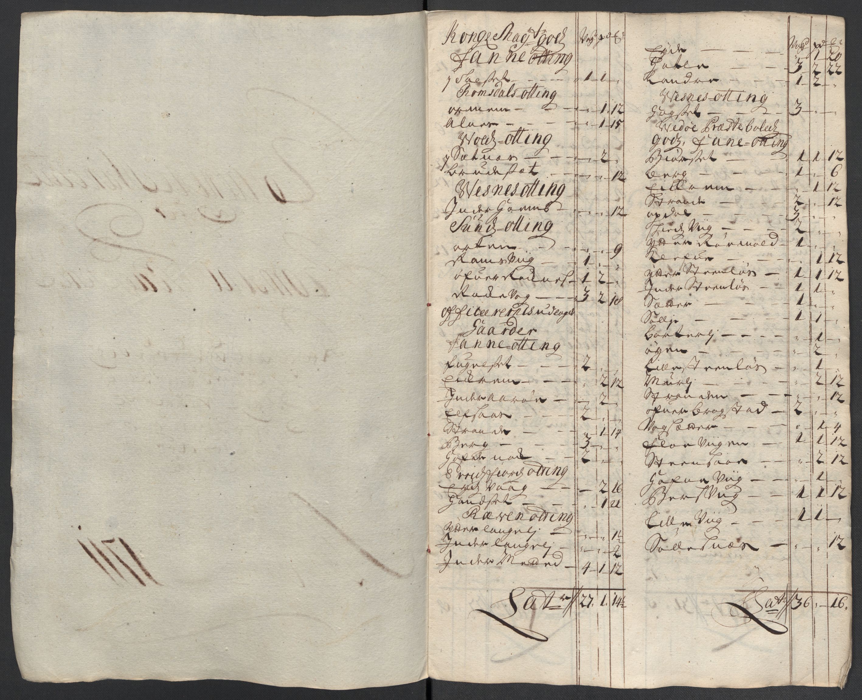 Rentekammeret inntil 1814, Reviderte regnskaper, Fogderegnskap, RA/EA-4092/R55/L3660: Fogderegnskap Romsdal, 1711, s. 423