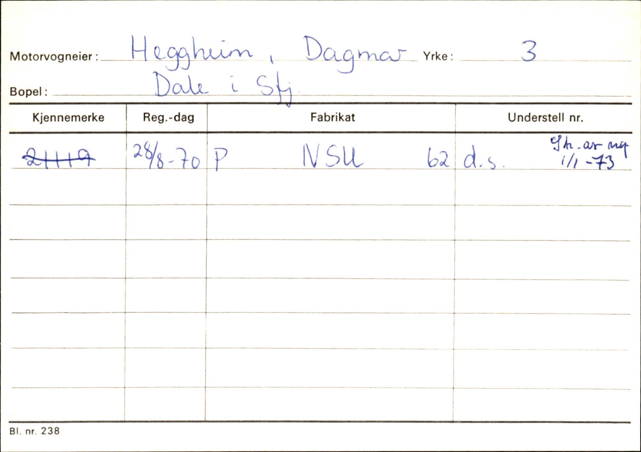 Statens vegvesen, Sogn og Fjordane vegkontor, AV/SAB-A-5301/4/F/L0125: Eigarregister Sogndal V-Å. Aurland A-Å. Fjaler A-N, 1945-1975, s. 1898