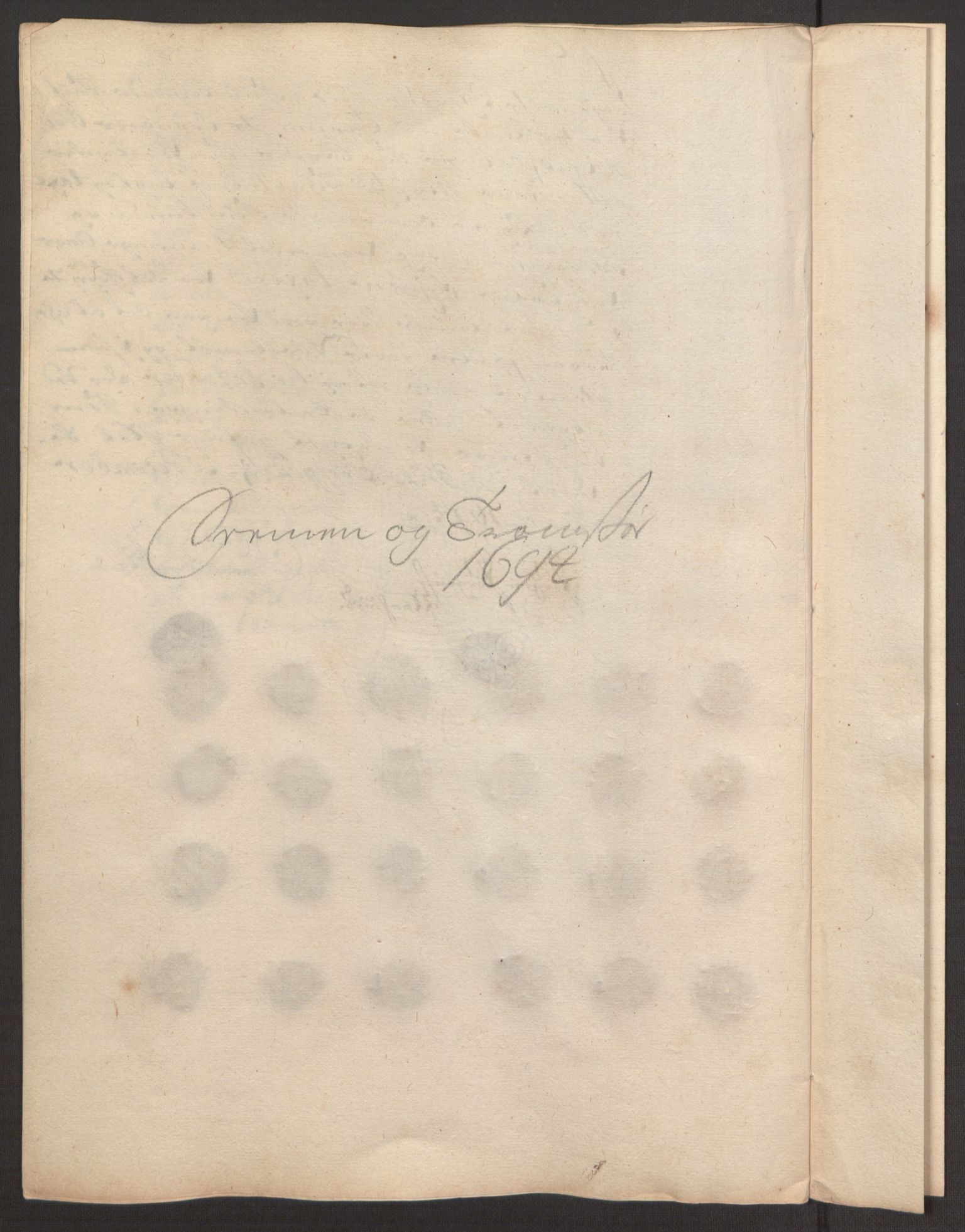 Rentekammeret inntil 1814, Reviderte regnskaper, Fogderegnskap, RA/EA-4092/R68/L4753: Fogderegnskap Senja og Troms, 1694-1696, s. 43