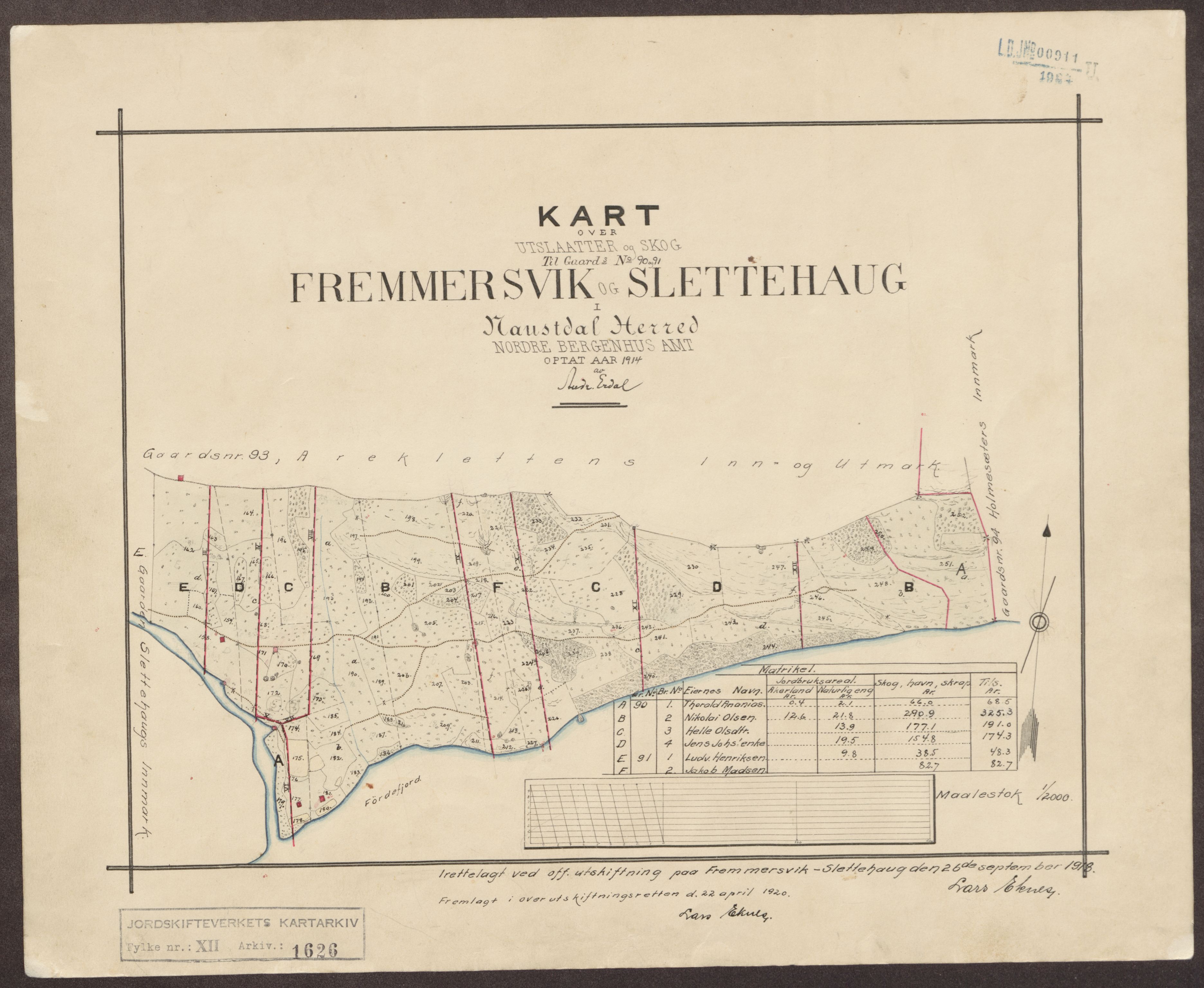 Jordskifteverkets kartarkiv, AV/RA-S-3929/T, 1859-1988, s. 1859