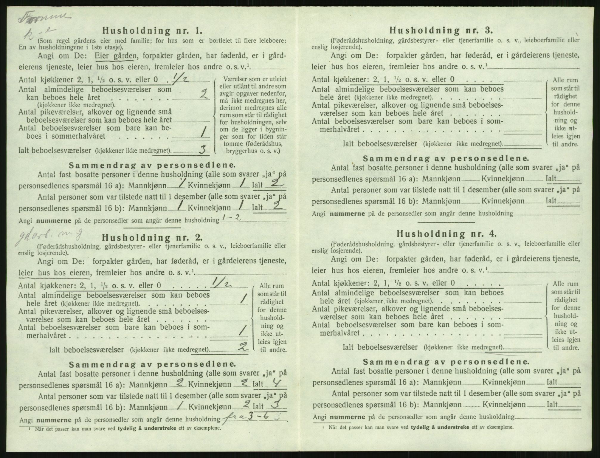 SAST, Folketelling 1920 for 1121 Time herred, 1920, s. 462