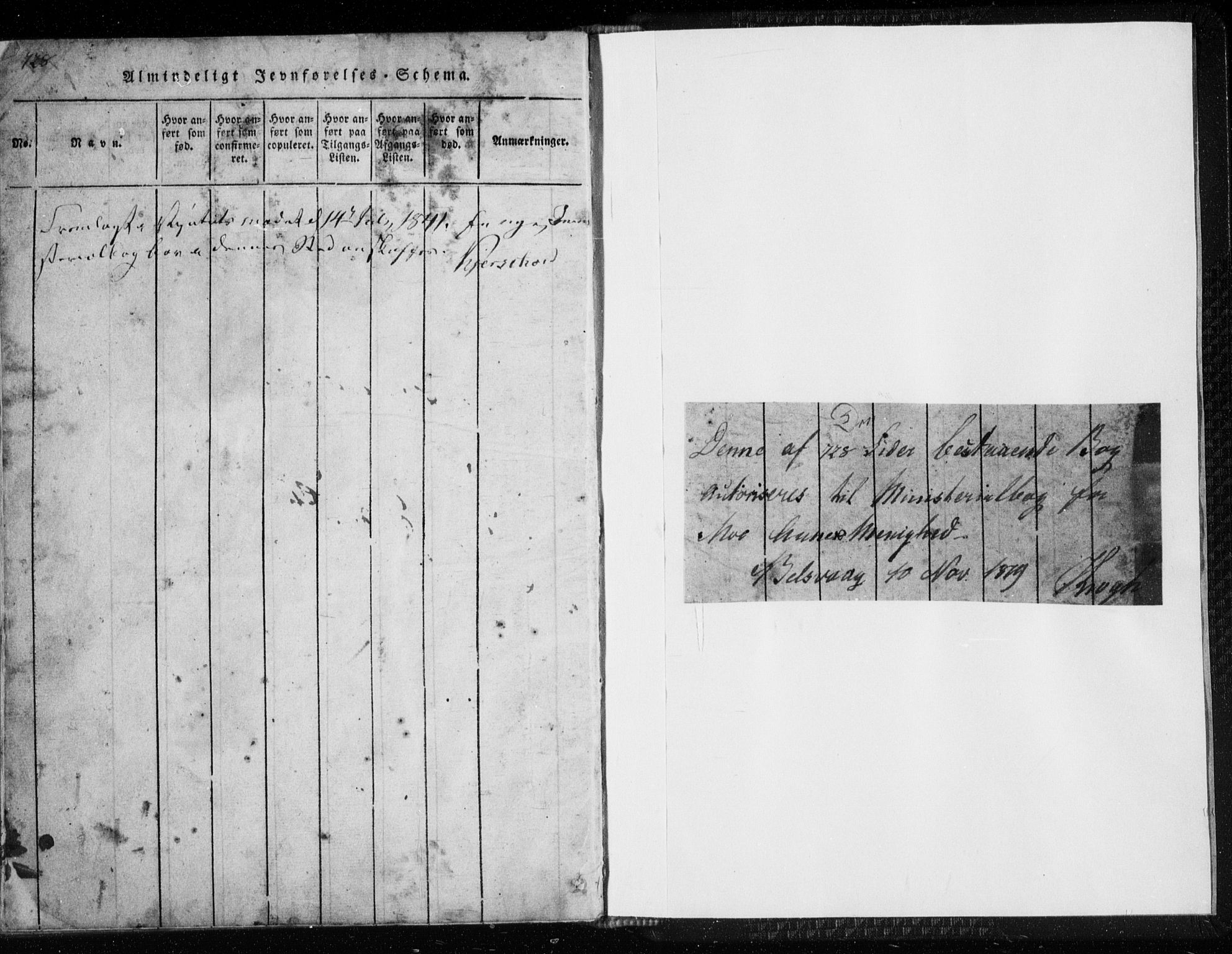 Ministerialprotokoller, klokkerbøker og fødselsregistre - Nordland, SAT/A-1459/827/L0412: Klokkerbok nr. 827C01, 1820-1841, s. 728