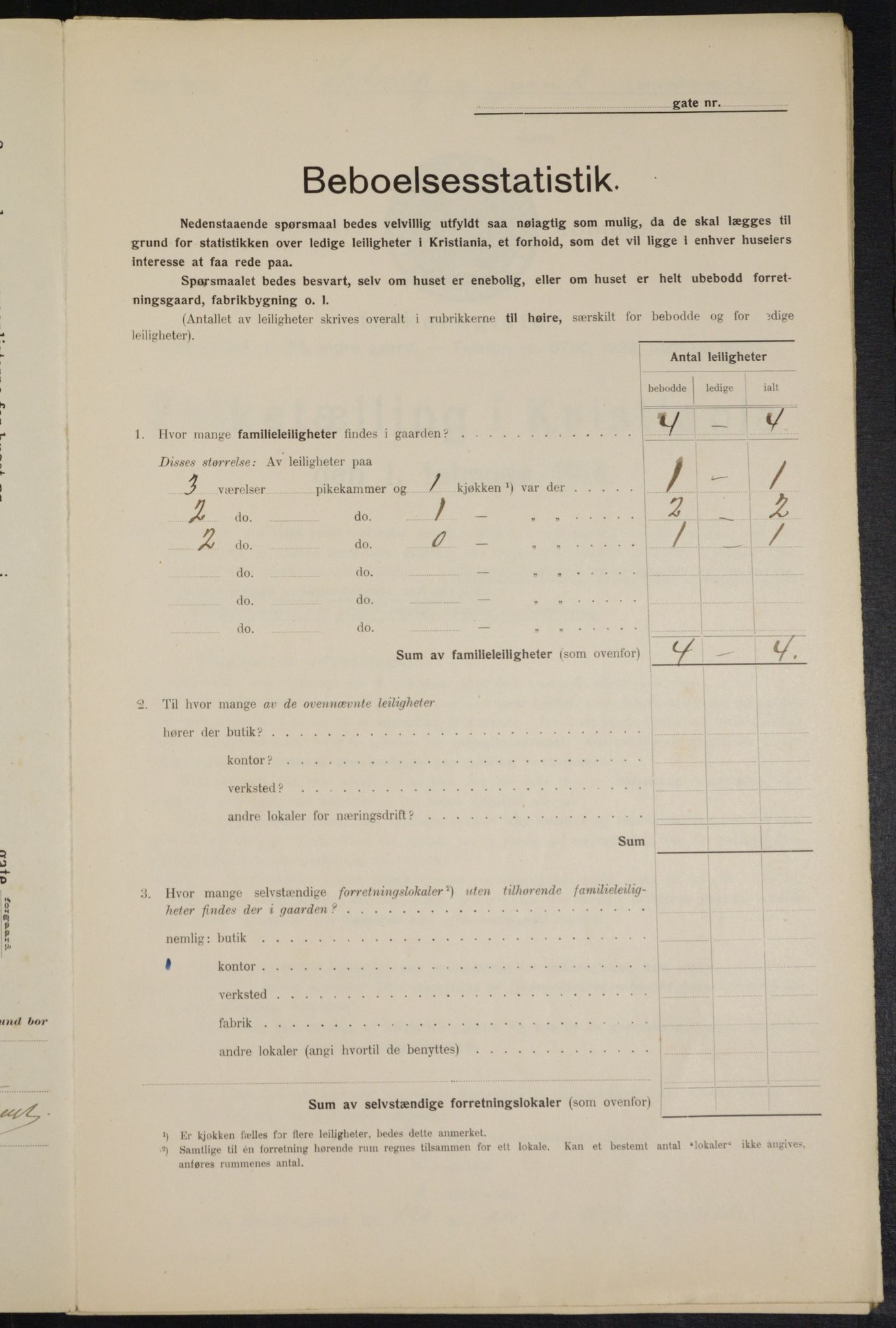 OBA, Kommunal folketelling 1.2.1914 for Kristiania, 1914, s. 90310