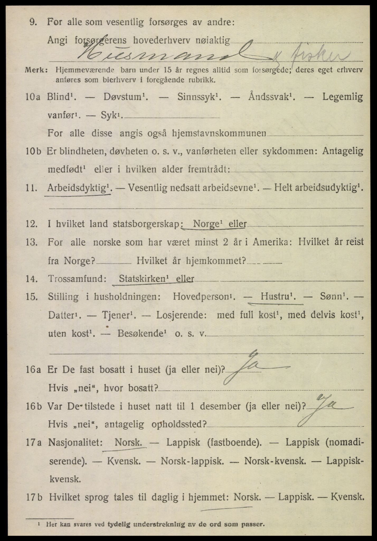 SAT, Folketelling 1920 for 1747 Otterøy herred, 1920, s. 1182