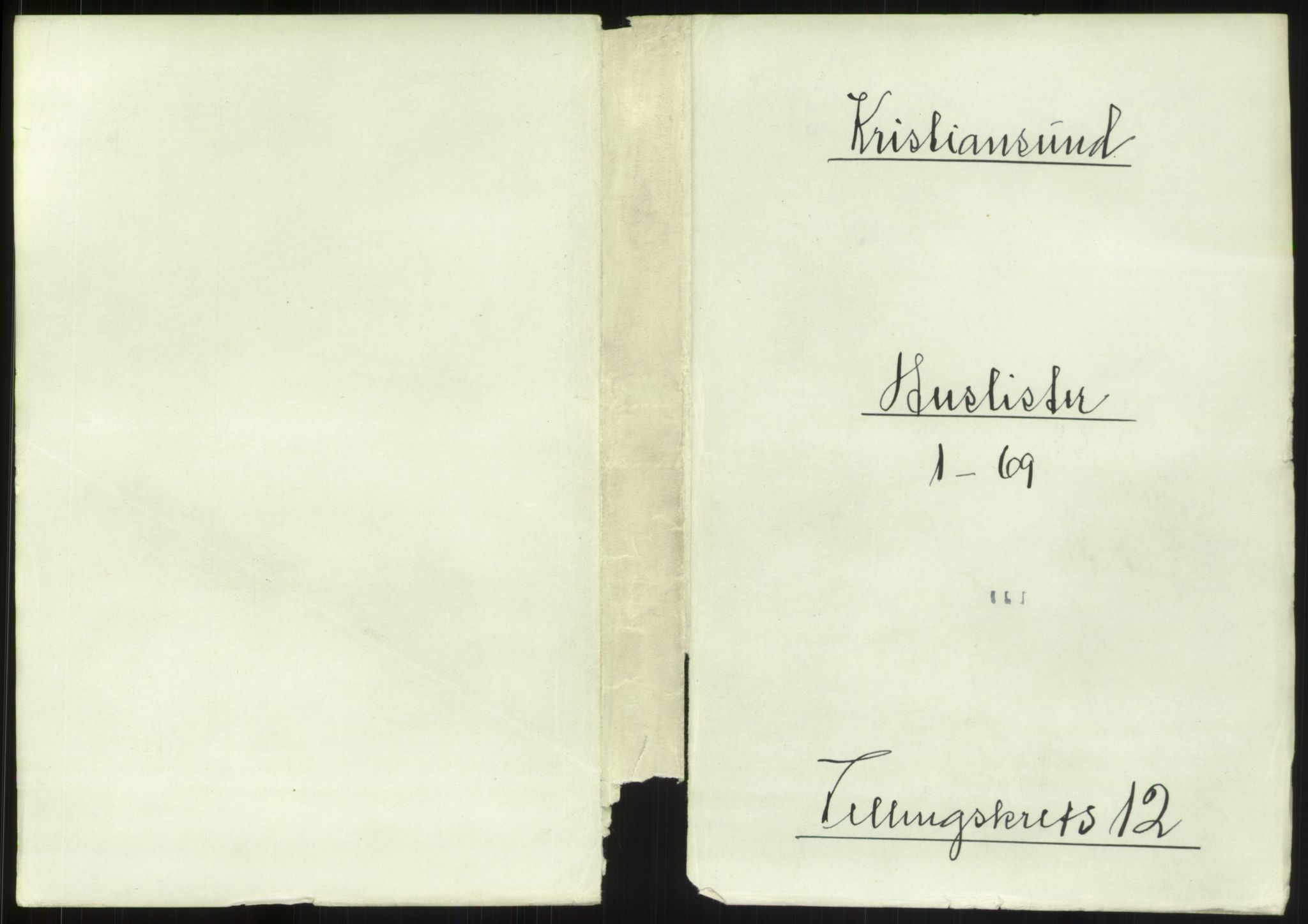 RA, Folketelling 1891 for 1503 Kristiansund kjøpstad, 1891, s. 1250