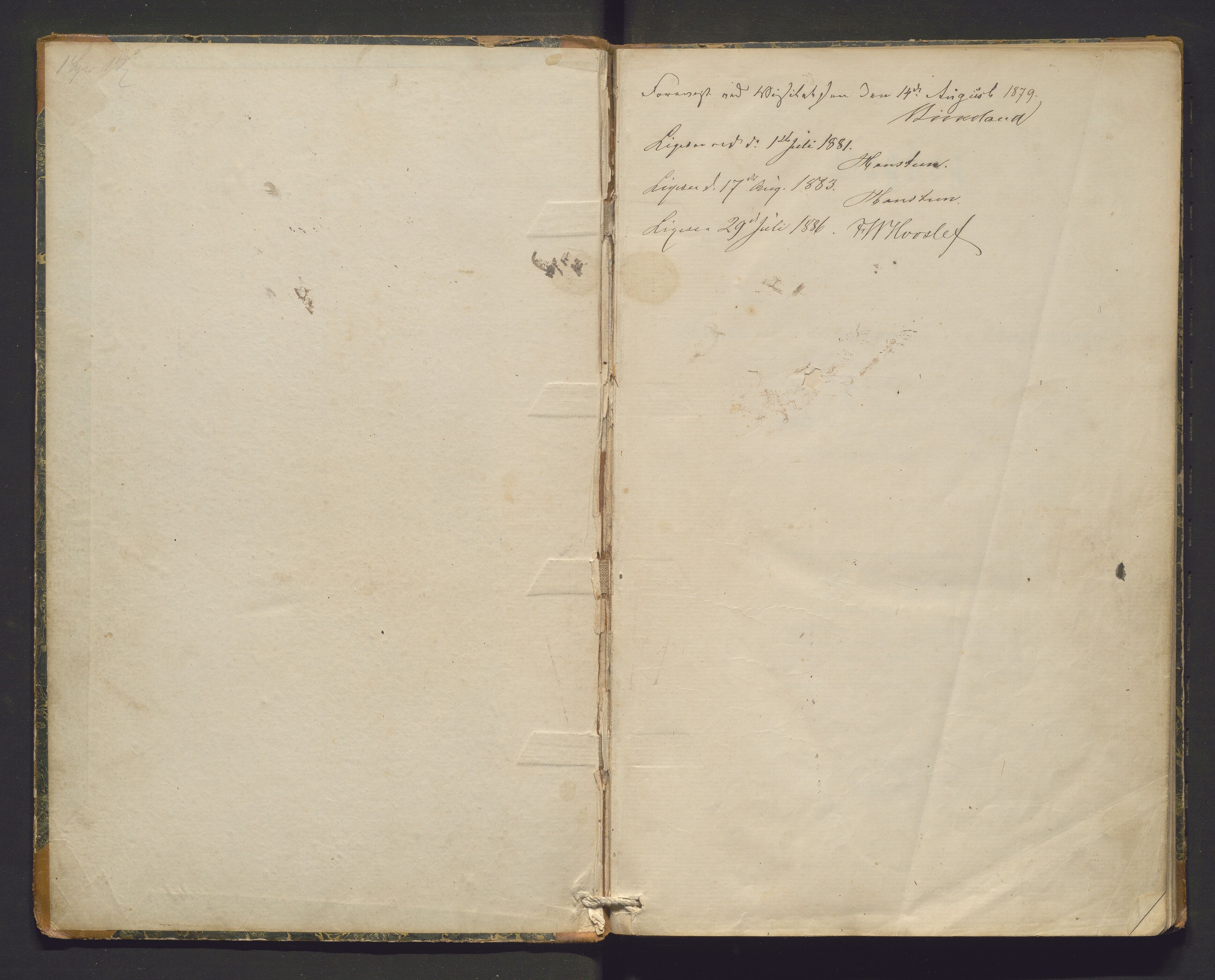 Ullensvang herad. Barneskulane , IKAH/1231b-231/G/Ga/Gaa/L0001: Dagbok for læraren i Ullensvang skulekommune , 1876-1884