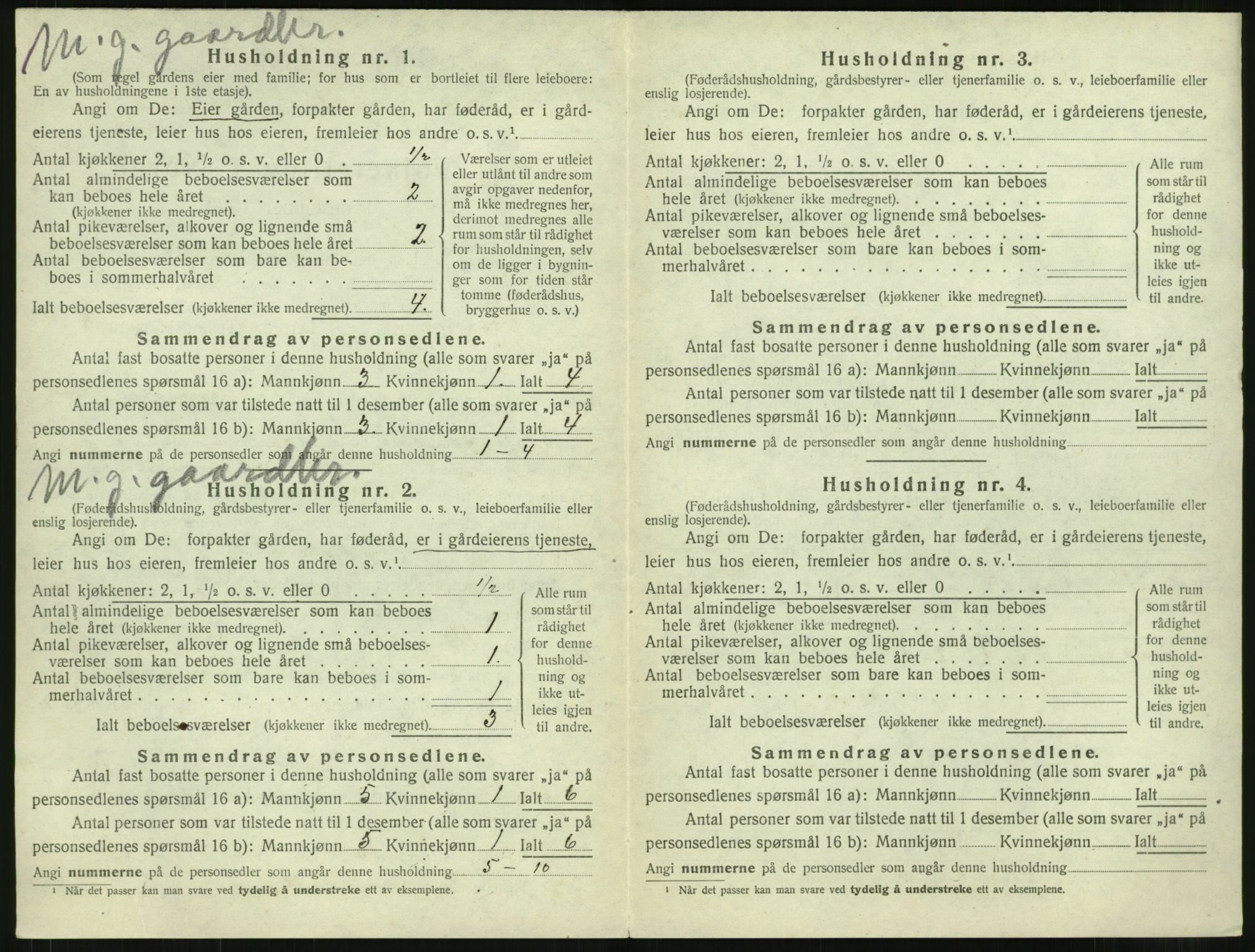 SAT, Folketelling 1920 for 1535 Vestnes herred, 1920, s. 922