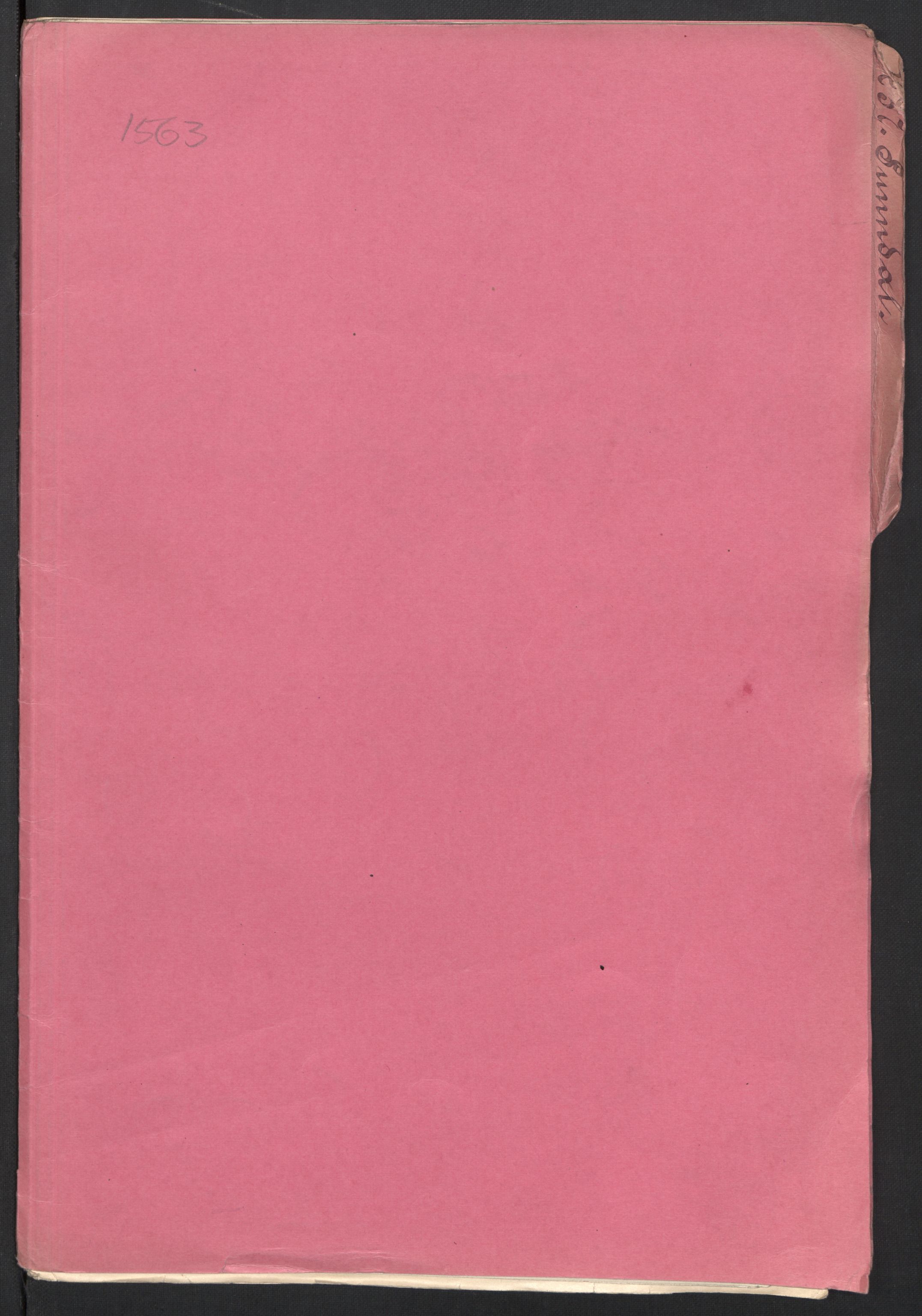 SAT, Folketelling 1920 for 1563 Sunndal herred, 1920, s. 1
