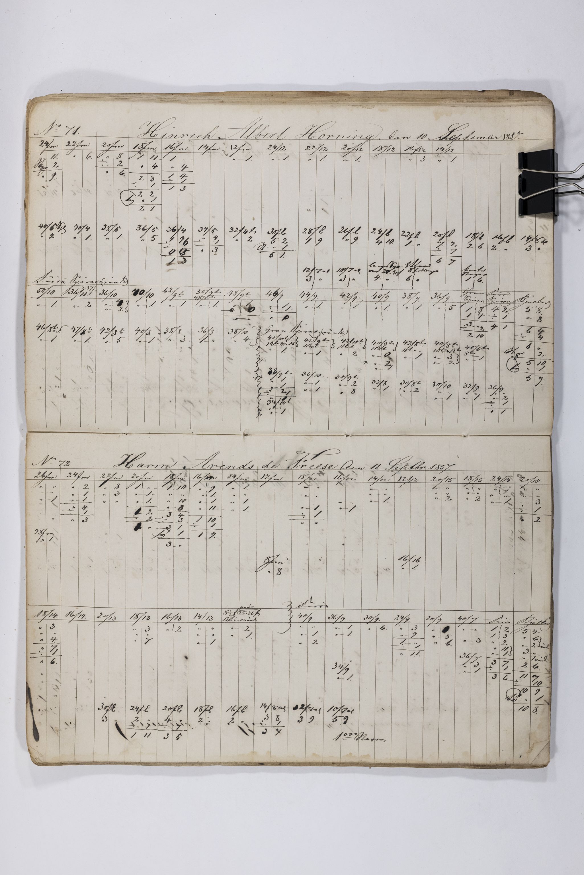 Blehr/ Kjellestad, TEMU/TGM-A-1212/E/Eb/L0008: Ladnings Liste, 1857-1859, s. 38