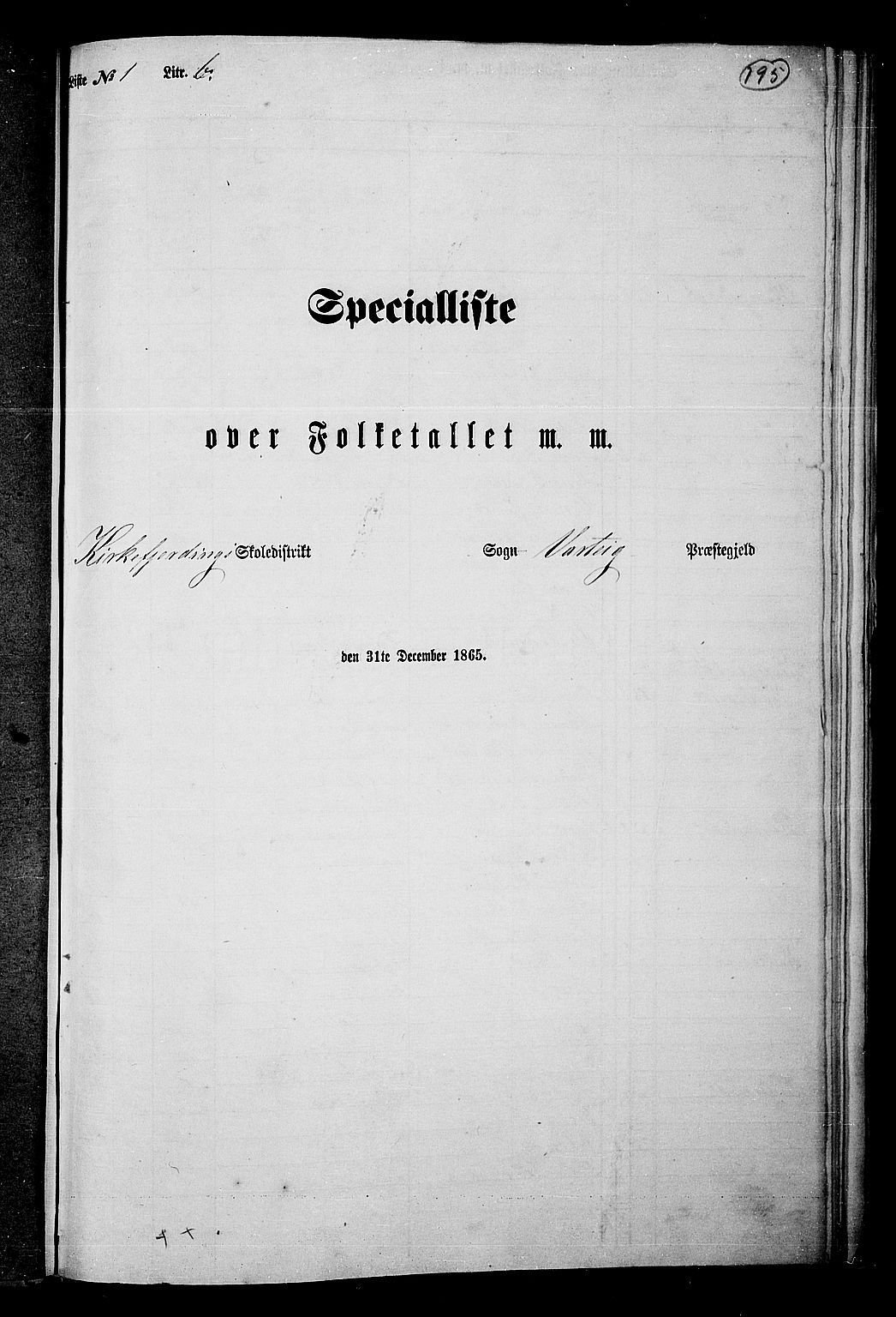 RA, Folketelling 1865 for 0114P Varteig prestegjeld, 1865, s. 18
