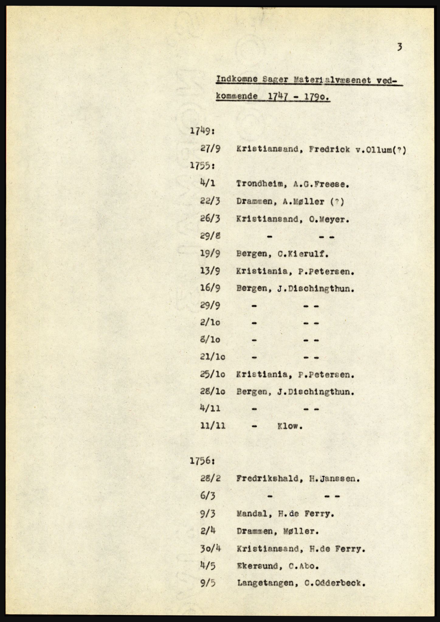 Riksarkivet, Seksjon for eldre arkiv og spesialsamlinger, AV/RA-EA-6797/H/Ha, 1953, s. 3