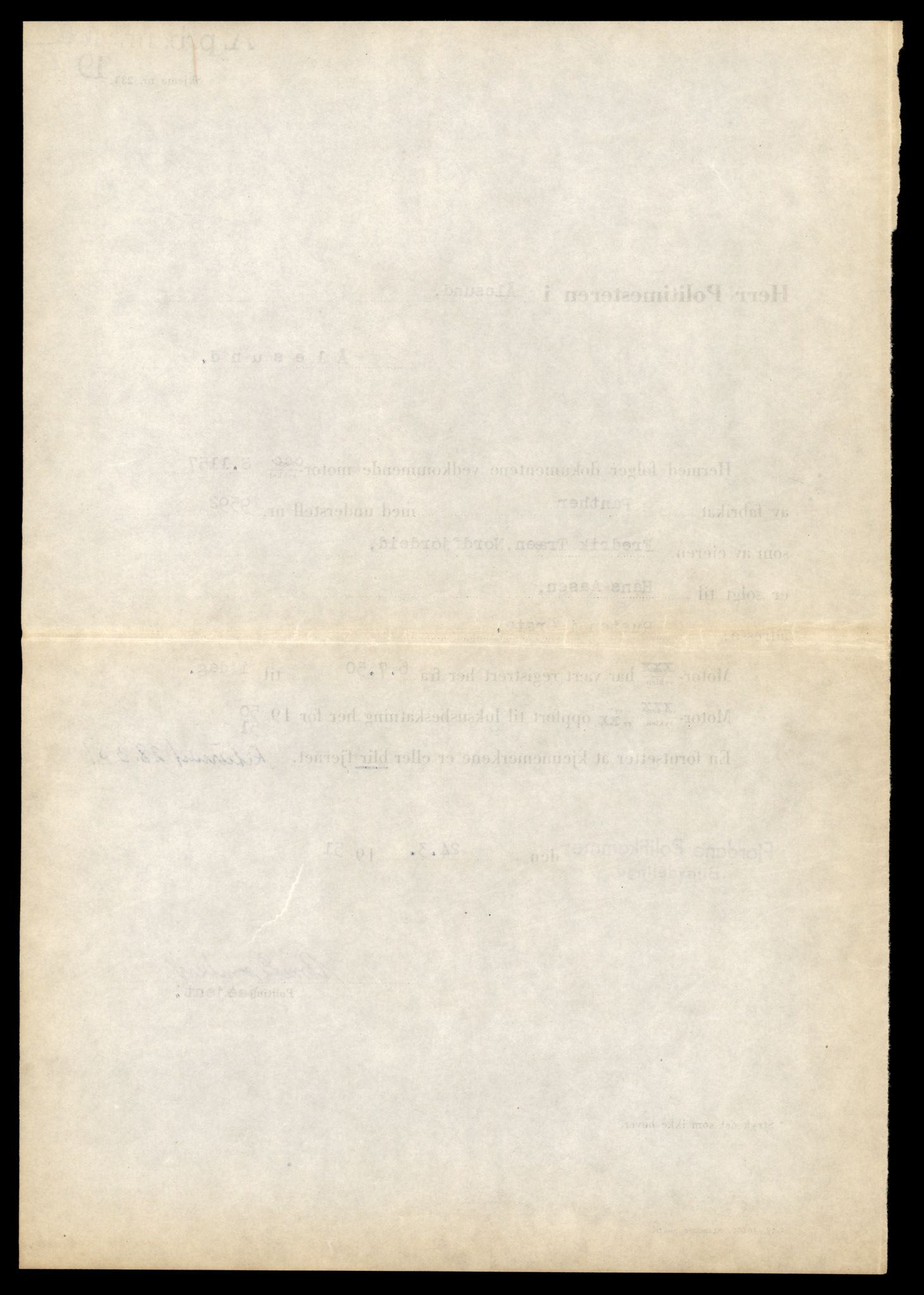 Møre og Romsdal vegkontor - Ålesund trafikkstasjon, AV/SAT-A-4099/F/Fe/L0039: Registreringskort for kjøretøy T 13361 - T 13530, 1927-1998, s. 1580