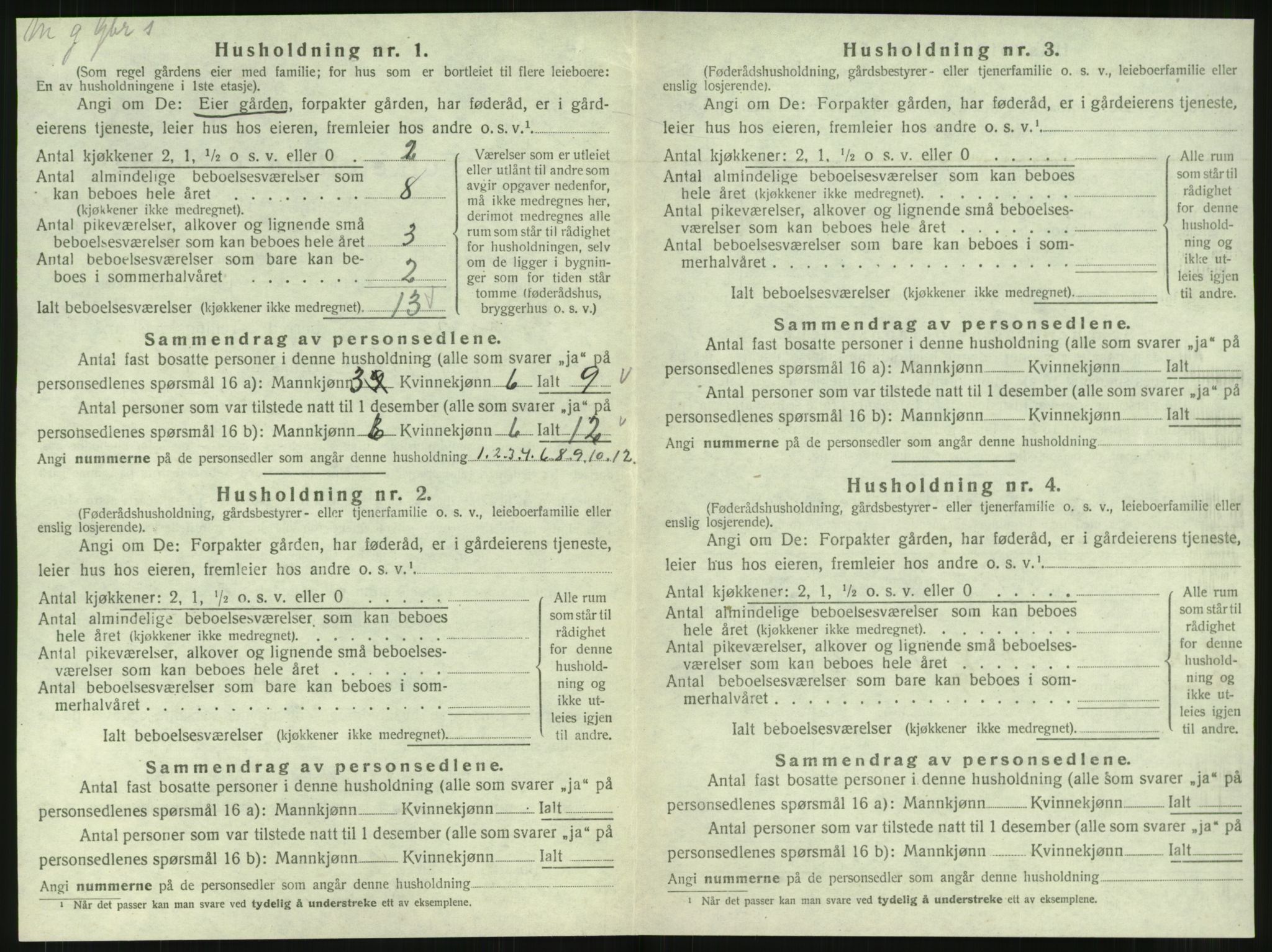 SAT, Folketelling 1920 for 1730 Røra herred, 1920, s. 28