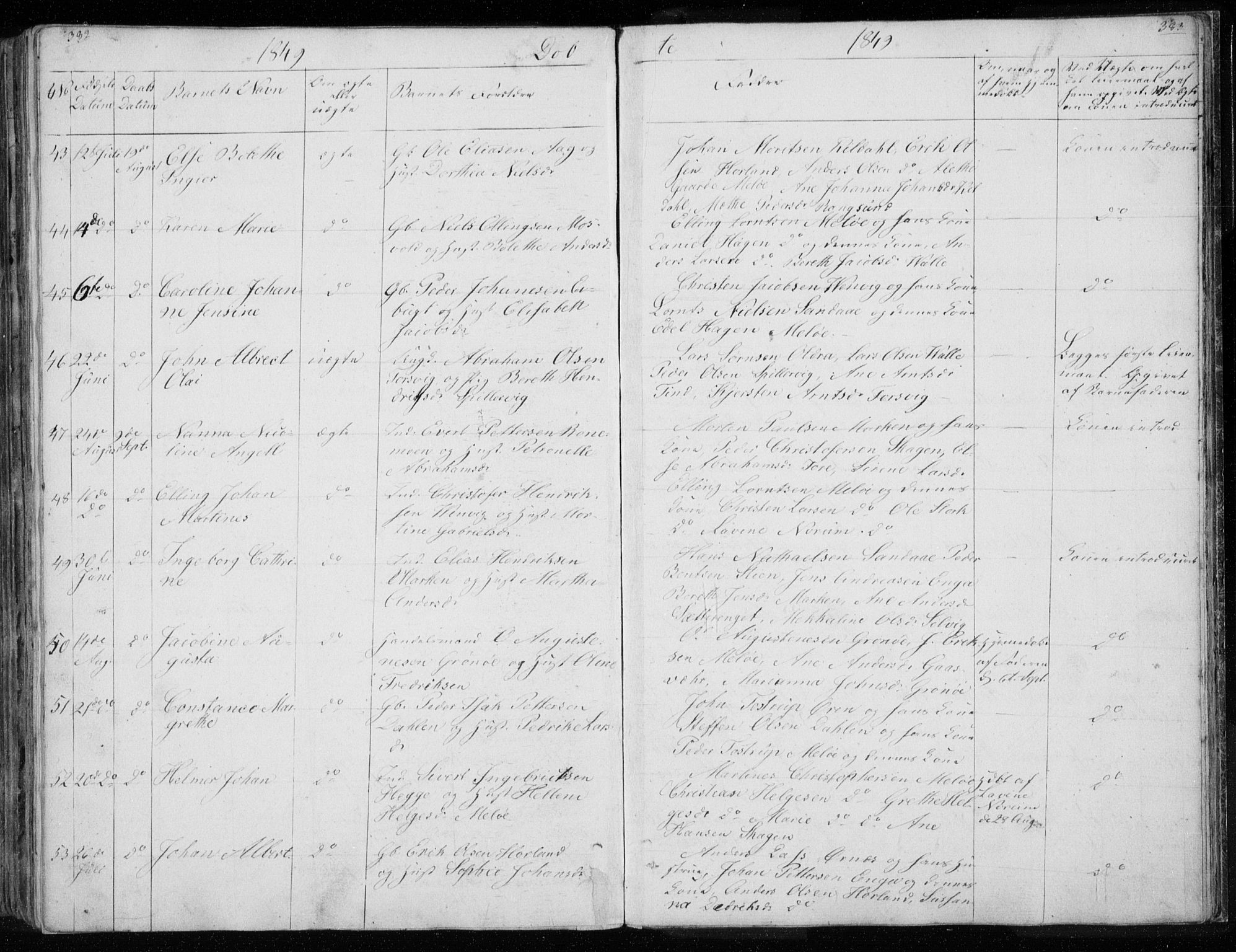 Ministerialprotokoller, klokkerbøker og fødselsregistre - Nordland, AV/SAT-A-1459/843/L0632: Klokkerbok nr. 843C01, 1833-1853, s. 382-383