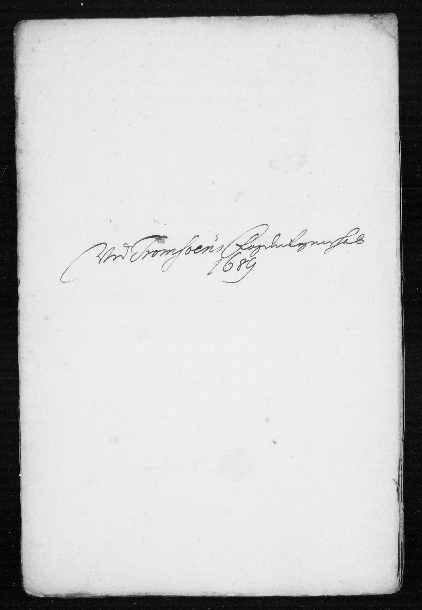 Rentekammeret inntil 1814, Reviderte regnskaper, Stiftamtstueregnskaper, Trondheim stiftamt og Nordland amt, RA/EA-6044/R/Rh/L0014: Nordland amt, 1687-1689