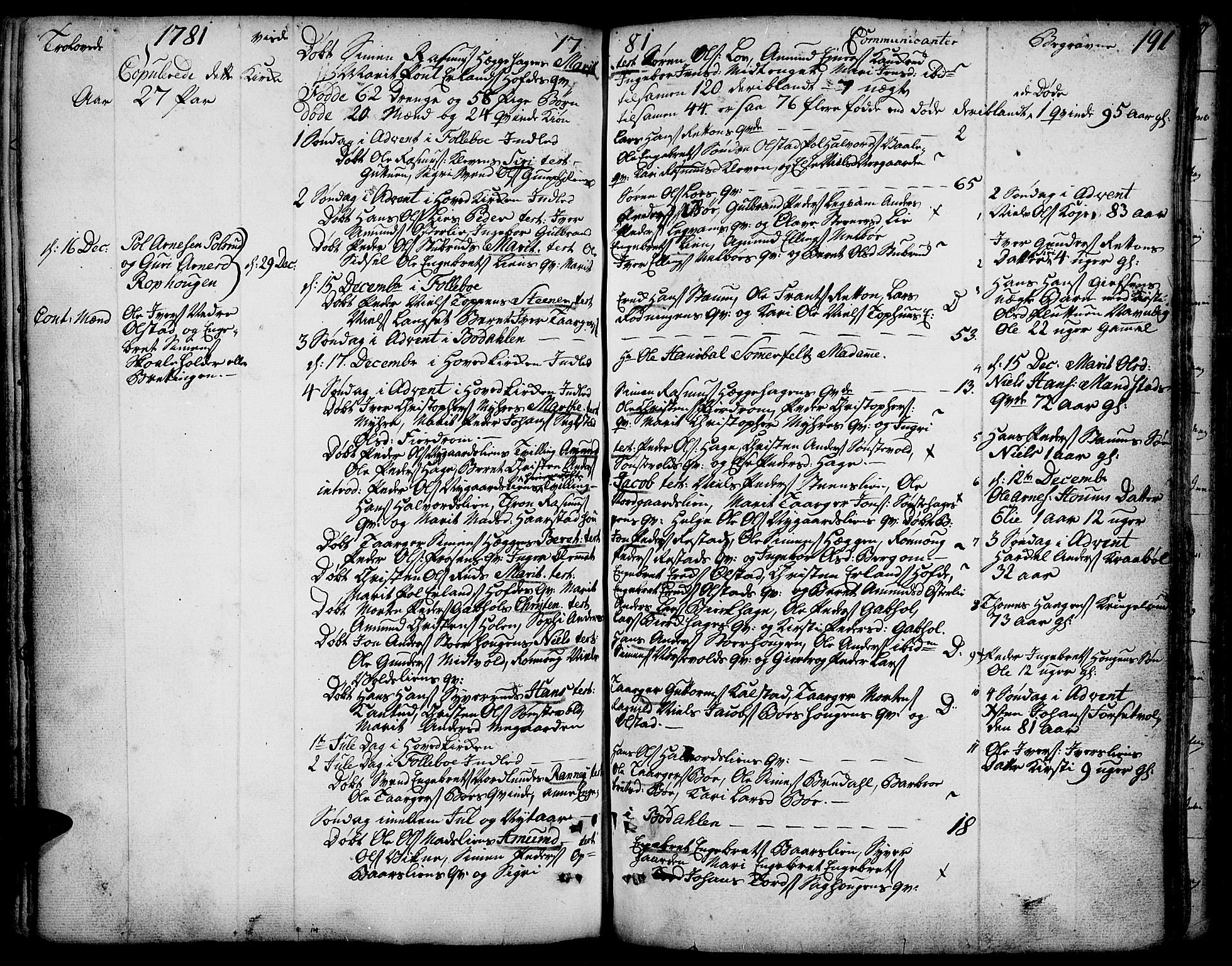 Gausdal prestekontor, AV/SAH-PREST-090/H/Ha/Haa/L0003: Ministerialbok nr. 3, 1758-1809, s. 191
