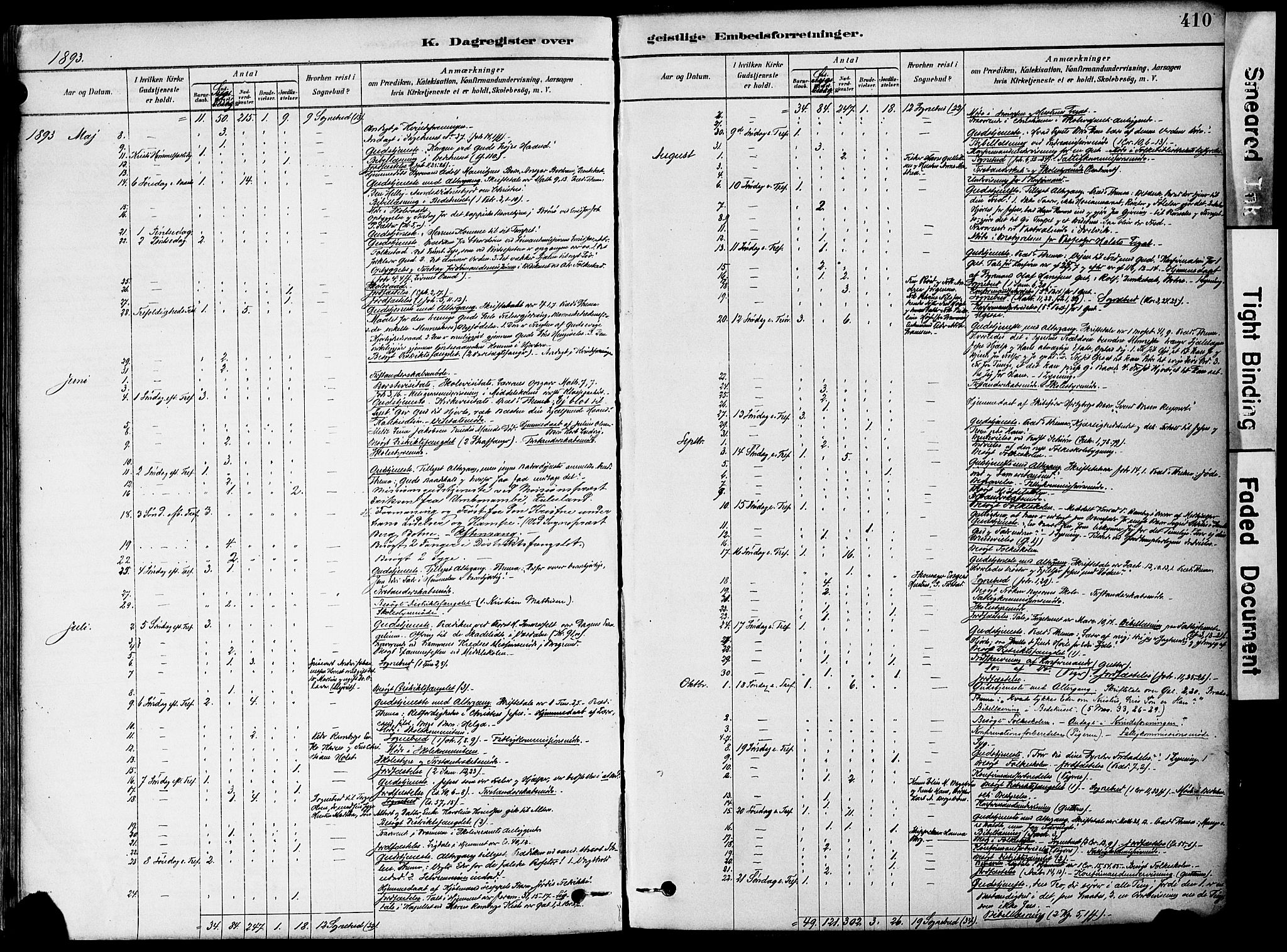 Holmestrand kirkebøker, AV/SAKO-A-346/F/Fa/L0004: Ministerialbok nr. 4, 1880-1901, s. 410