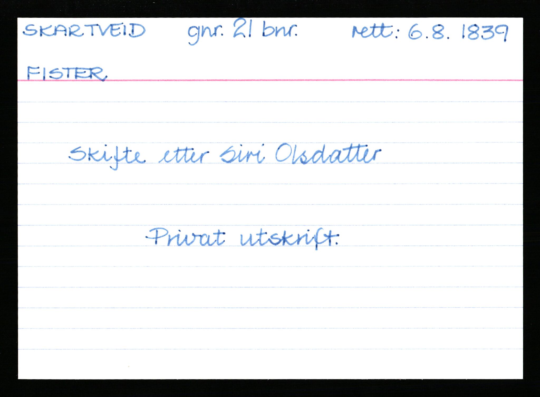 Statsarkivet i Stavanger, AV/SAST-A-101971/03/Y/Yk/L0035: Registerkort sortert etter gårdsnavn: Sikvaland lille - Skorve, 1750-1930, s. 203