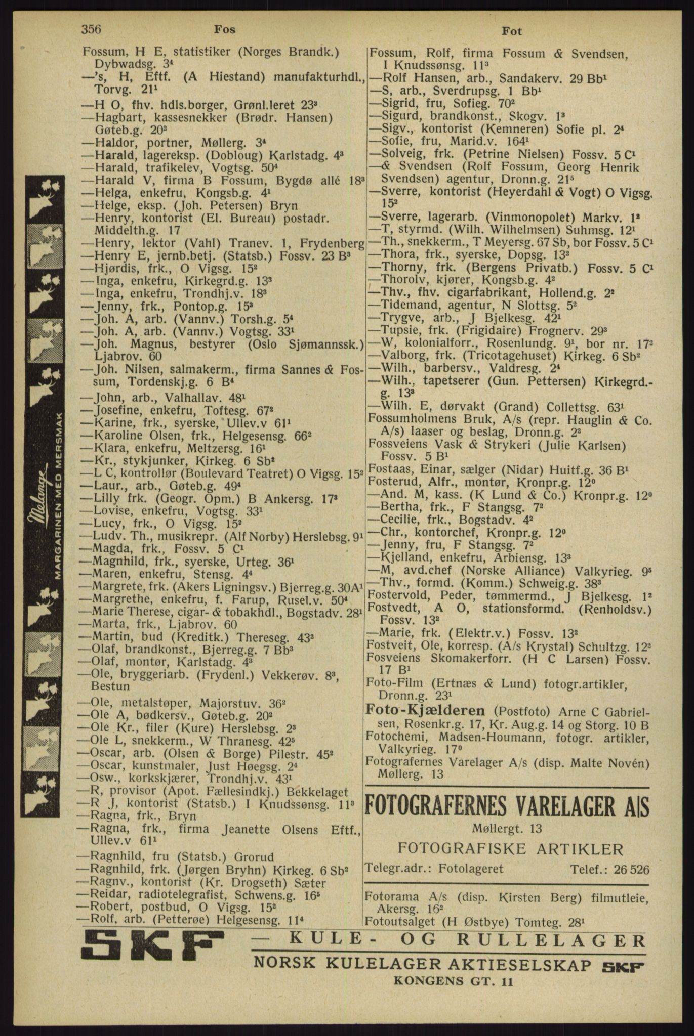 Kristiania/Oslo adressebok, PUBL/-, 1929, s. 356