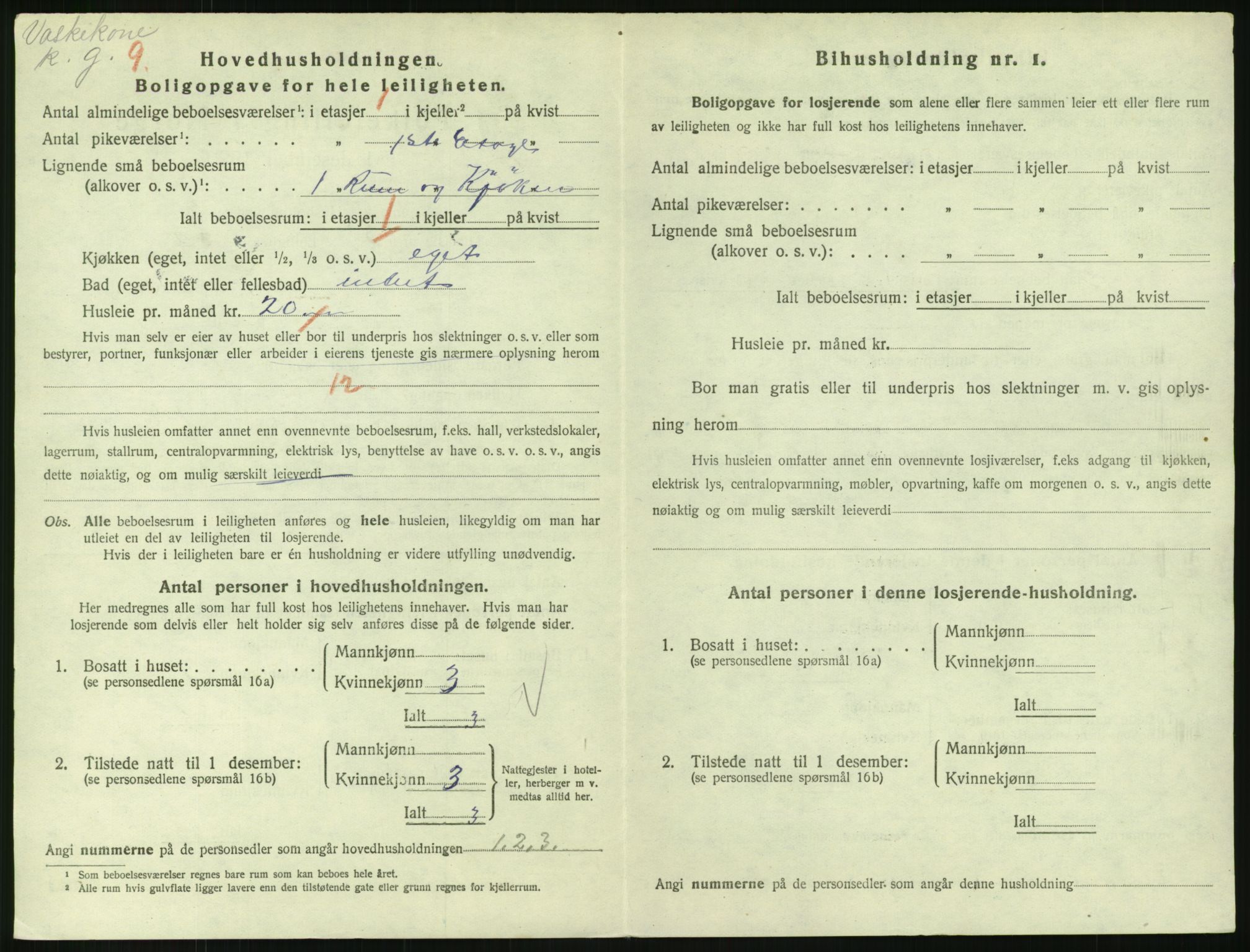 SAH, Folketelling 1920 for 0501 Lillehammer kjøpstad, 1920, s. 1939