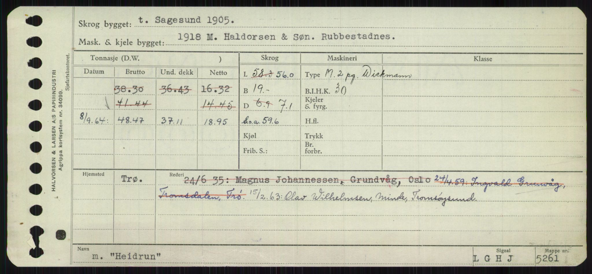 Sjøfartsdirektoratet med forløpere, Skipsmålingen, AV/RA-S-1627/H/Ha/L0002/0002: Fartøy, Eik-Hill / Fartøy, G-Hill, s. 749