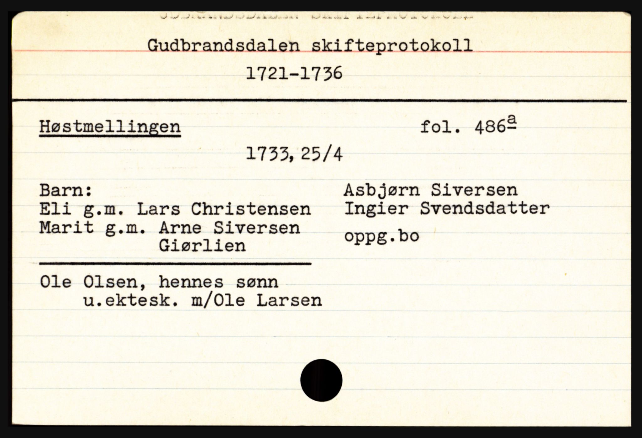 Sør-Gudbrandsdal tingrett, SAH/TING-004/J, 1658-1885, s. 5495