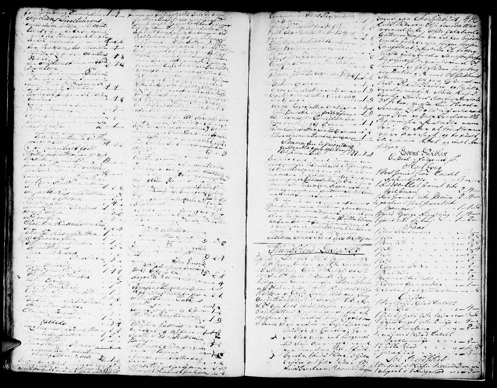 Nordfjord sorenskriveri, SAB/A-2801/04/04a/L0016a: Skifteprotokollar, 1774-1777, s. 413b-414a