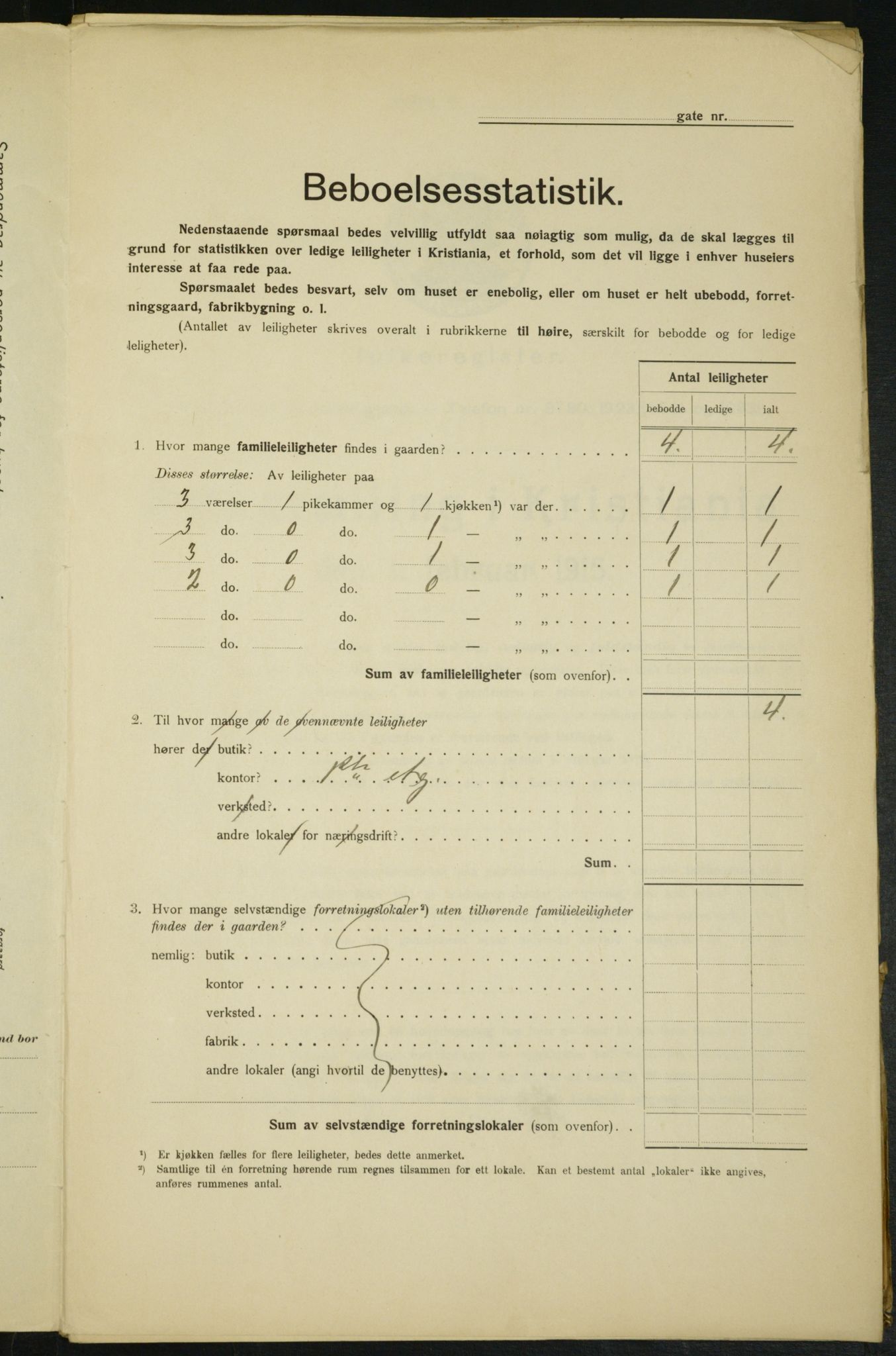 OBA, Kommunal folketelling 1.2.1915 for Kristiania, 1915, s. 90148