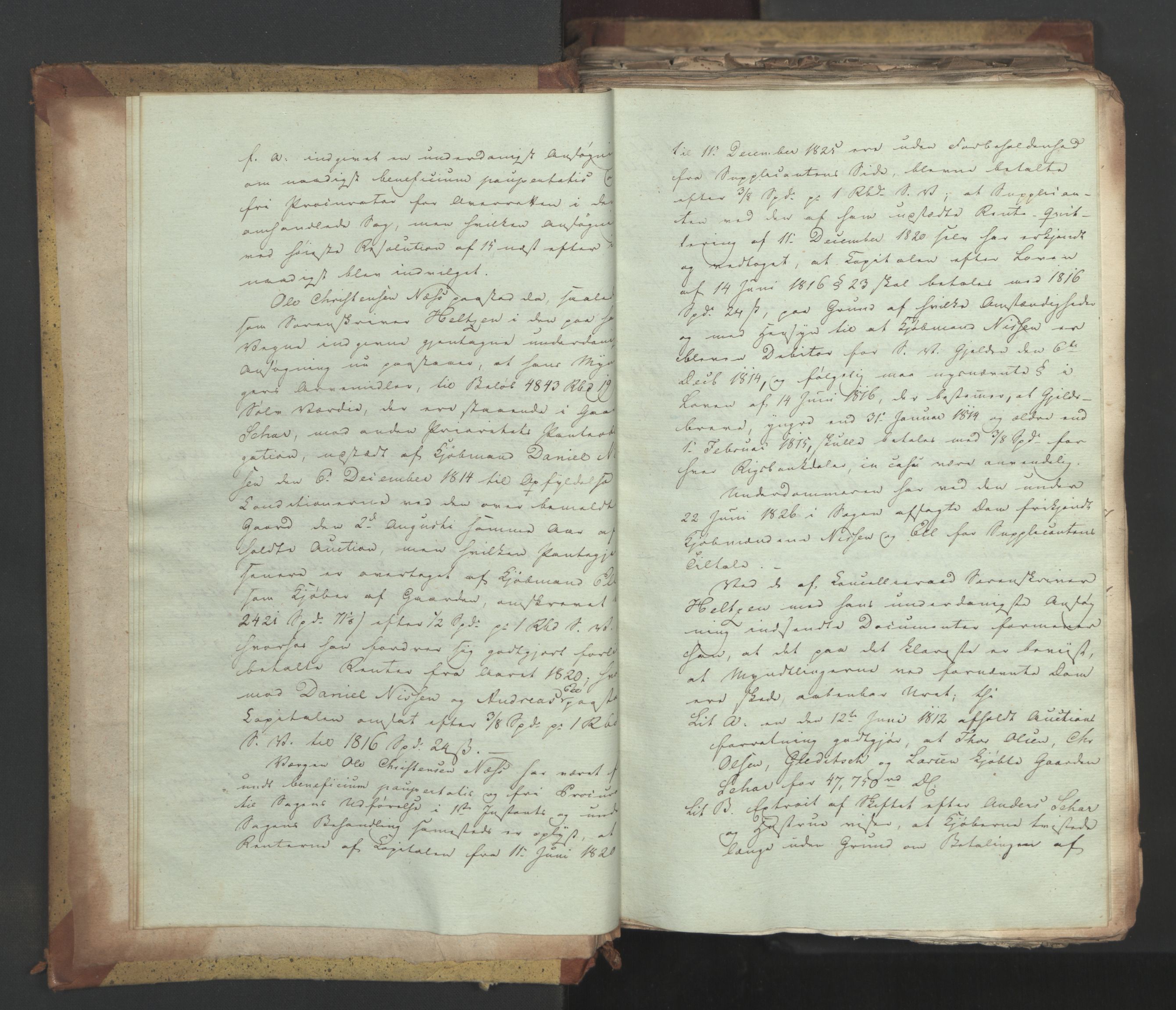 Statsrådsavdelingen i Stockholm, AV/RA-S-1003/D/Da/L0051: Regjeringsinnstillinger nr. 4310-4565, 1827, s. 7